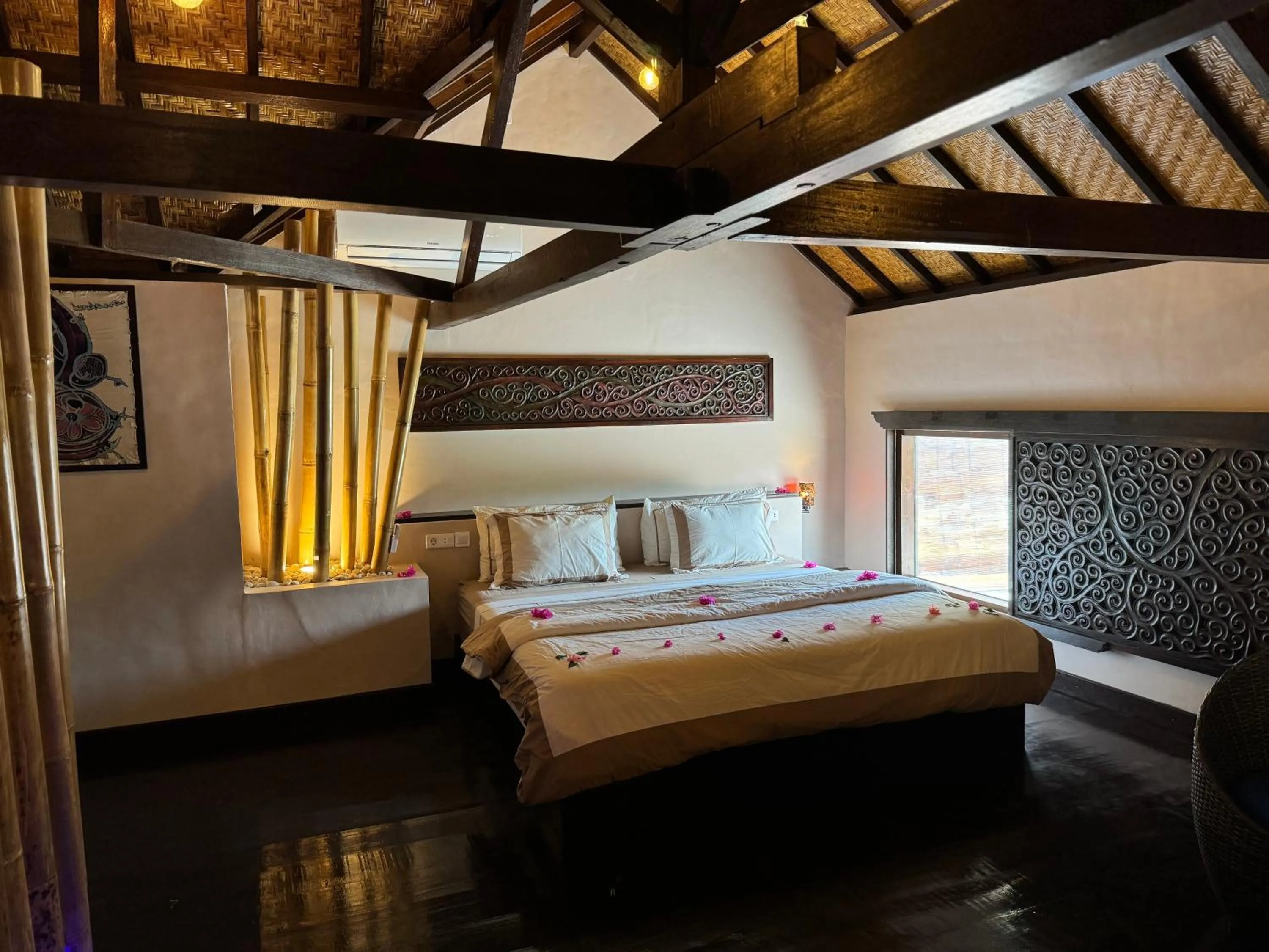 Bedroom, Bed in Cantika Villa