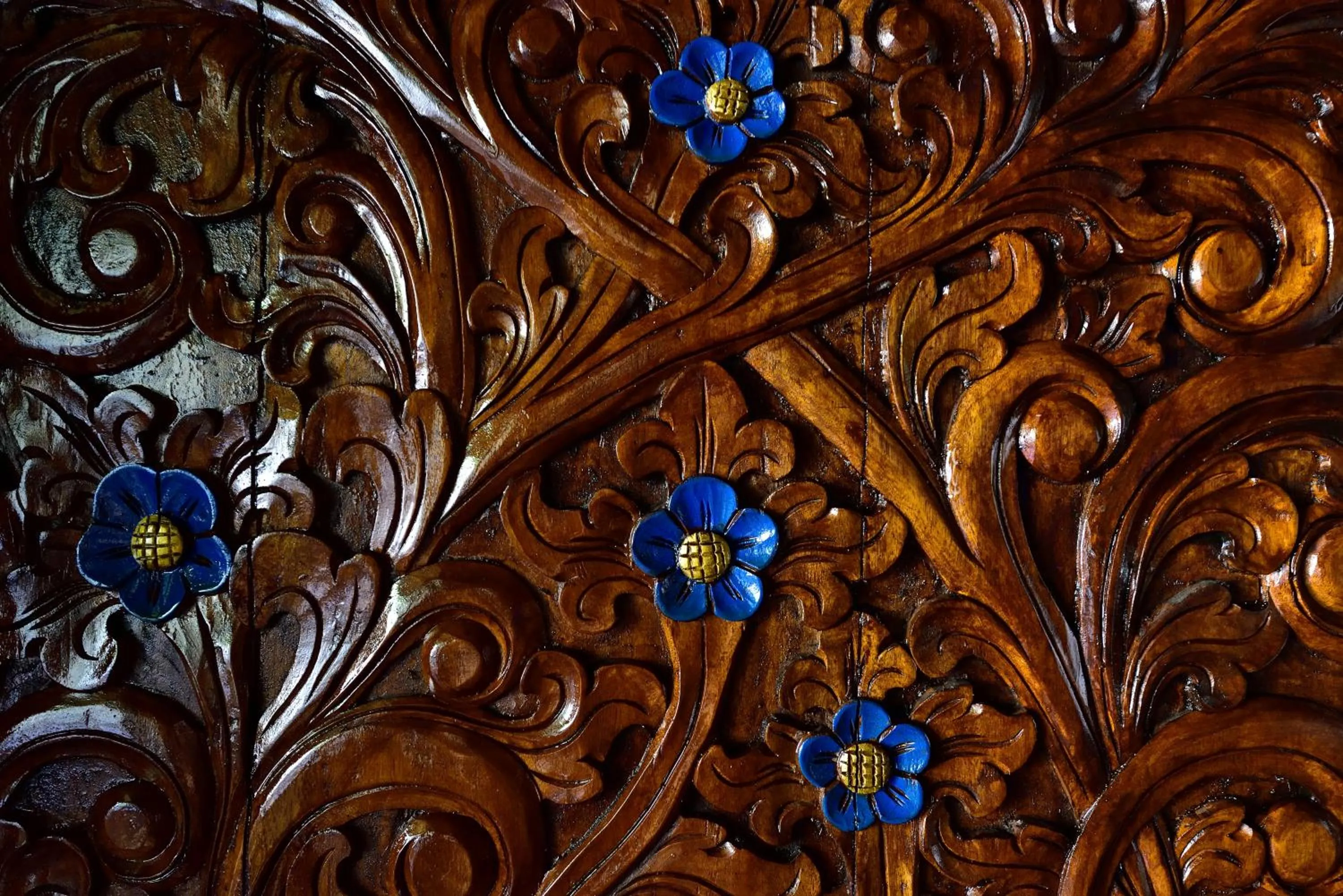 Decorative detail in Cantika Villa