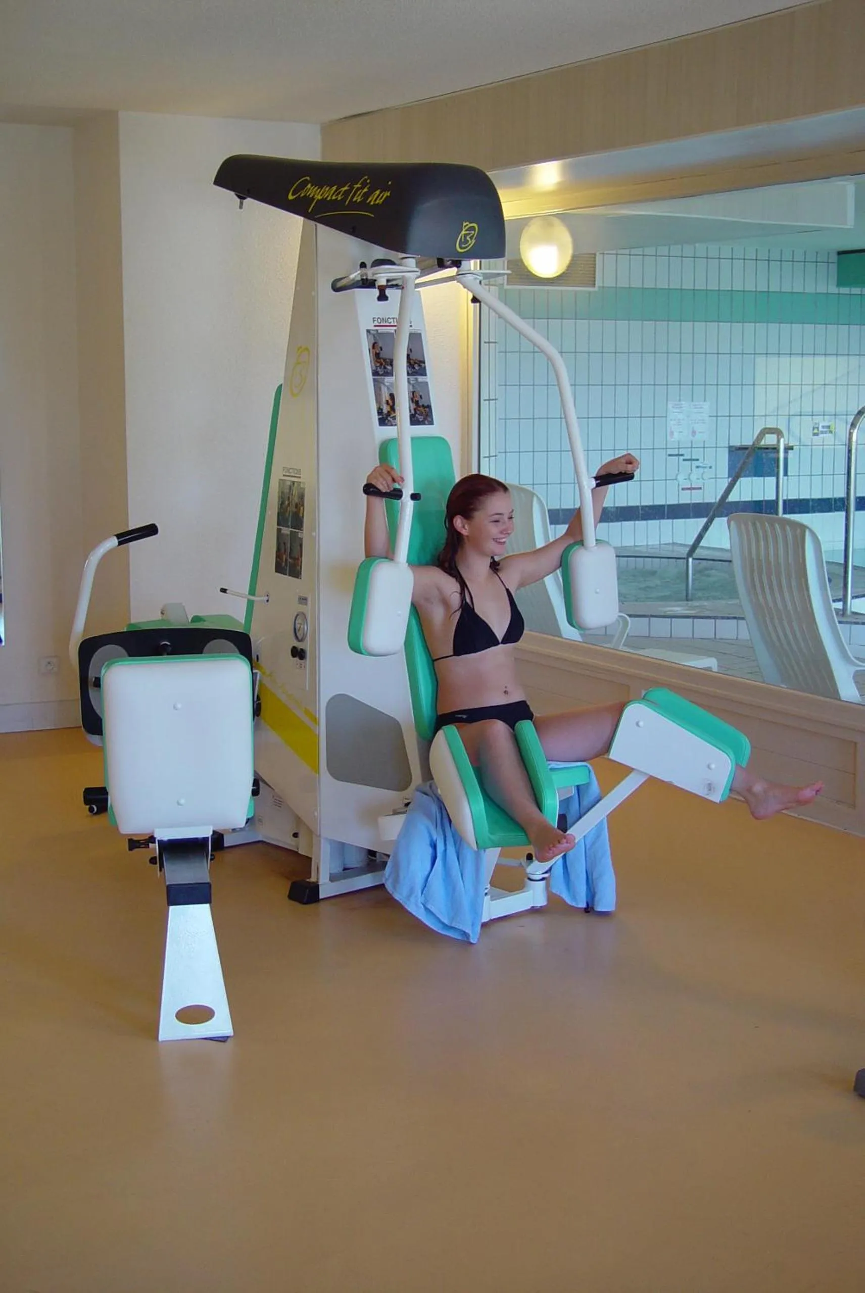 Fitness centre/facilities in Hotel et Résidence Le Clos Cerdan