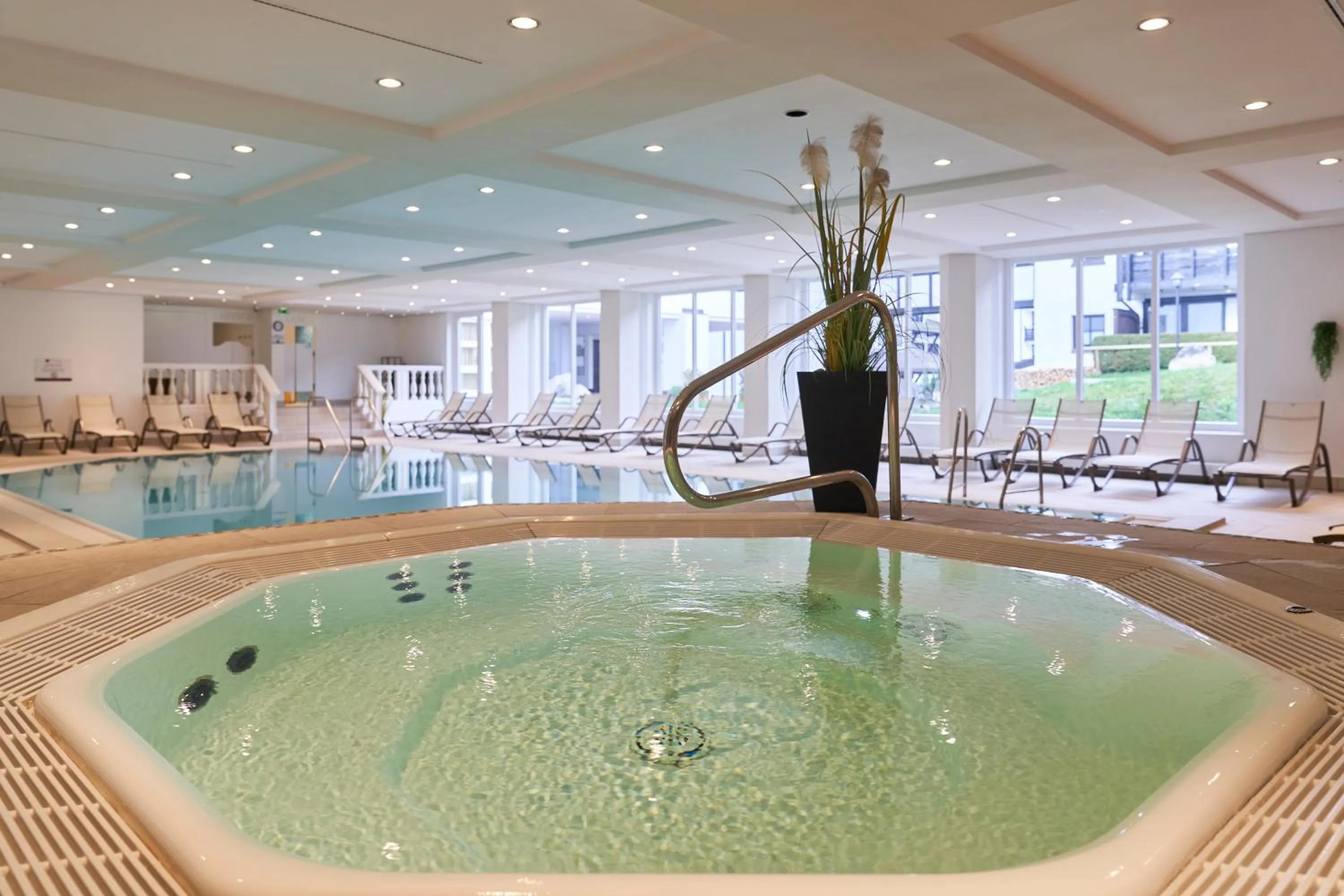 Hot Tub in Seehaus Riessersee