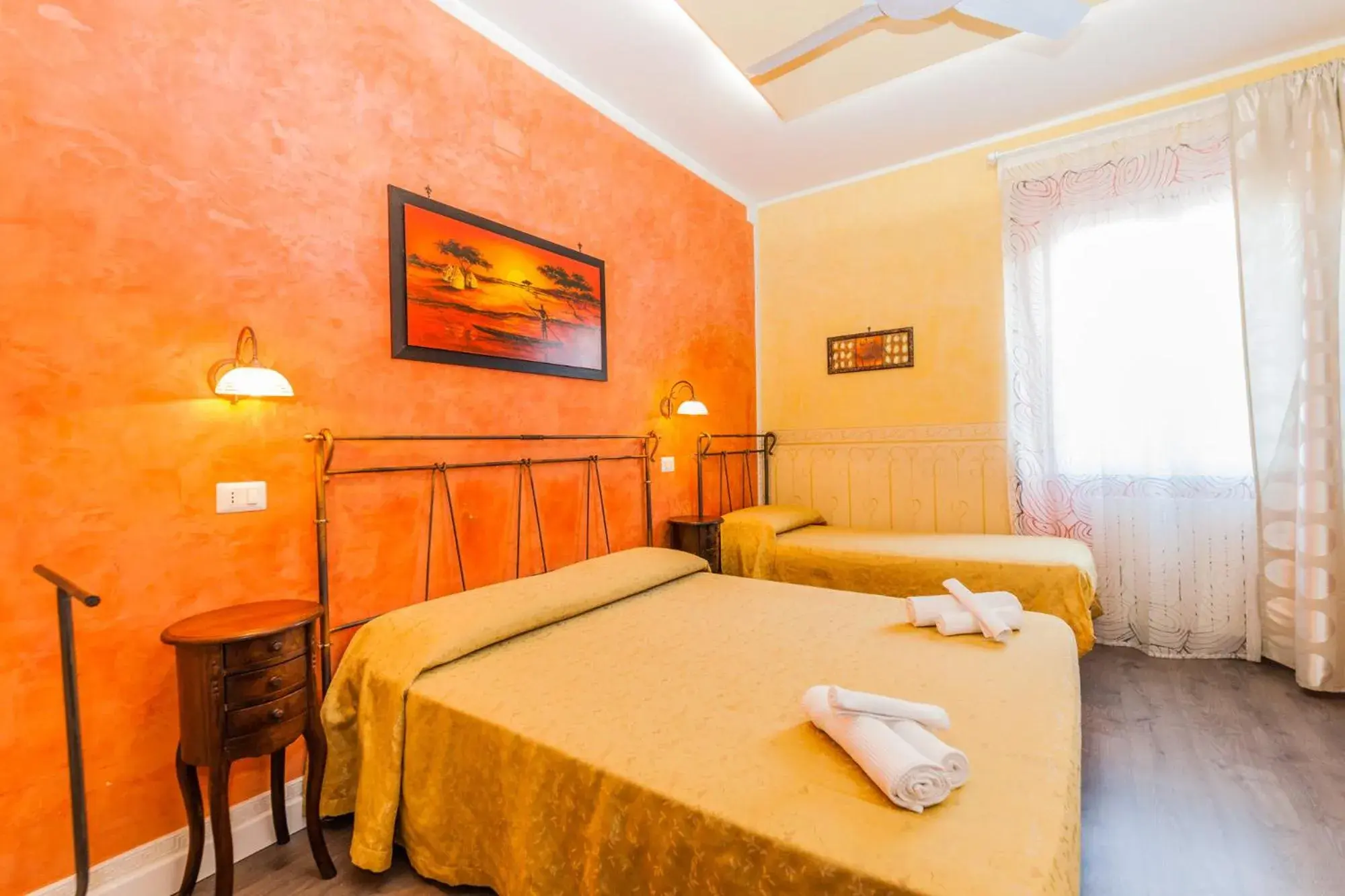 Comfort Triple Room with Shower in Albergo Della Corte Comfort Triple Room with Shower in Albergo Della Corte