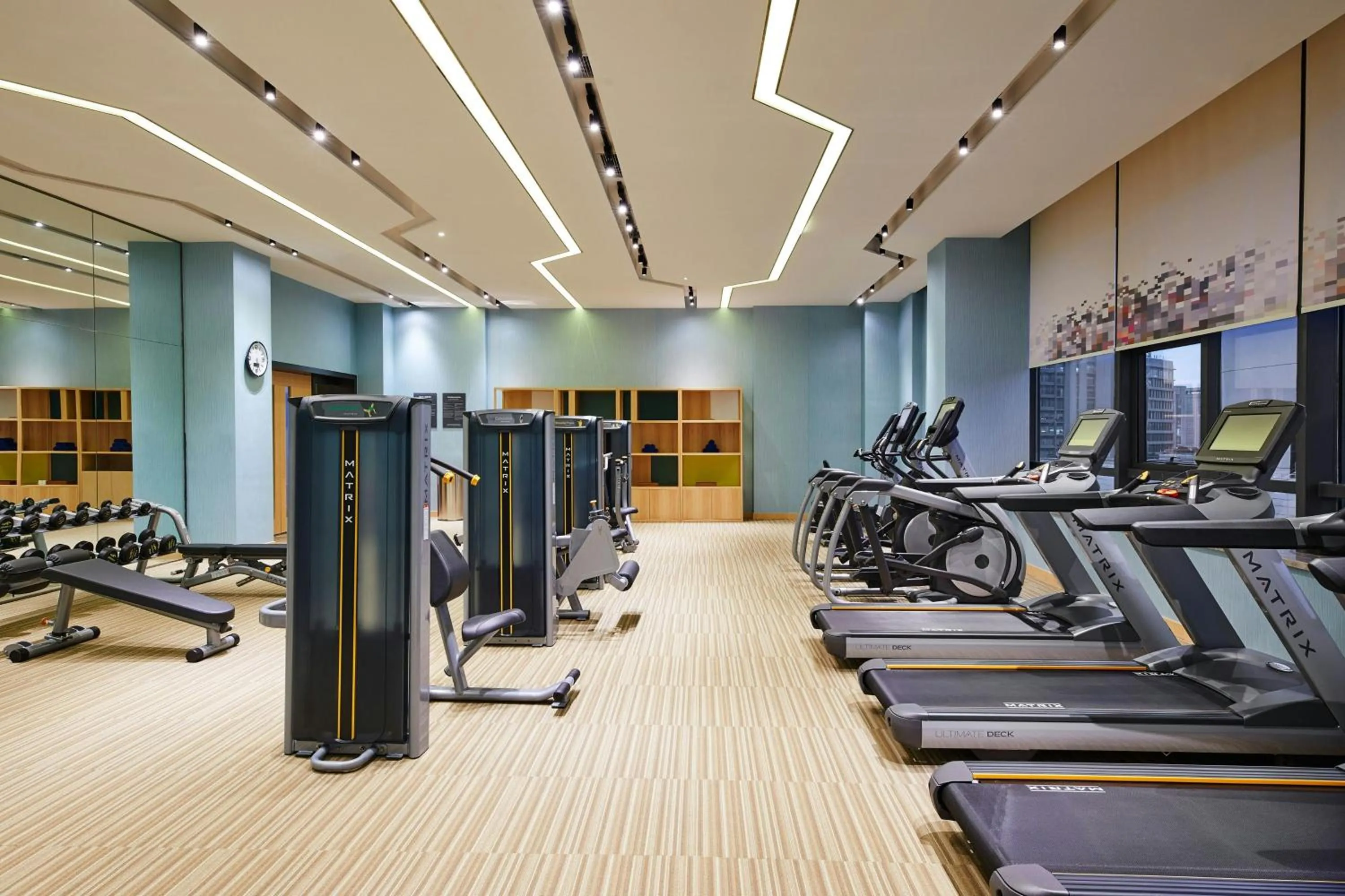 Fitness centre/facilities in Aloft Shanghai Zhangjiang Haike