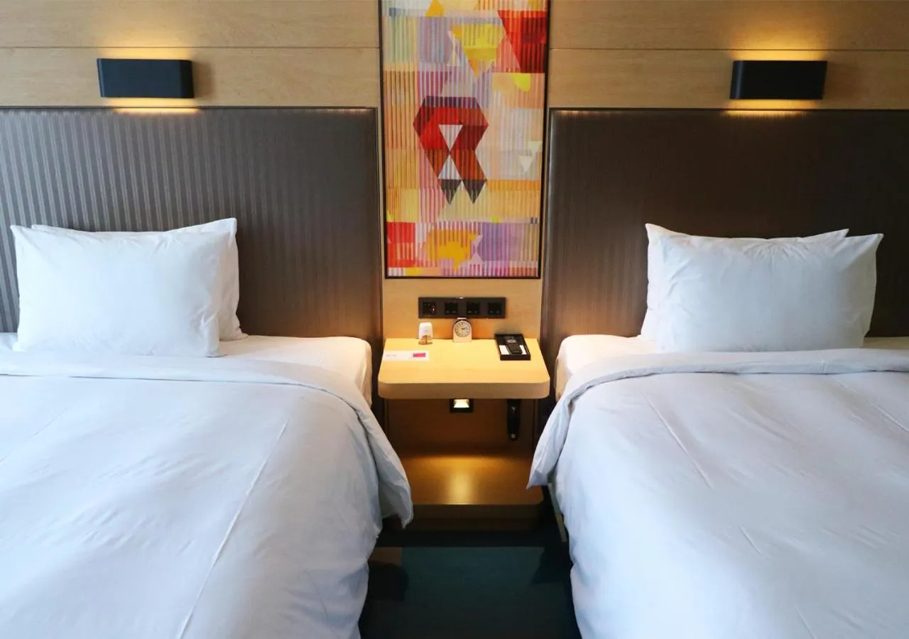 Bed in Aloft Shanghai Zhangjiang Haike