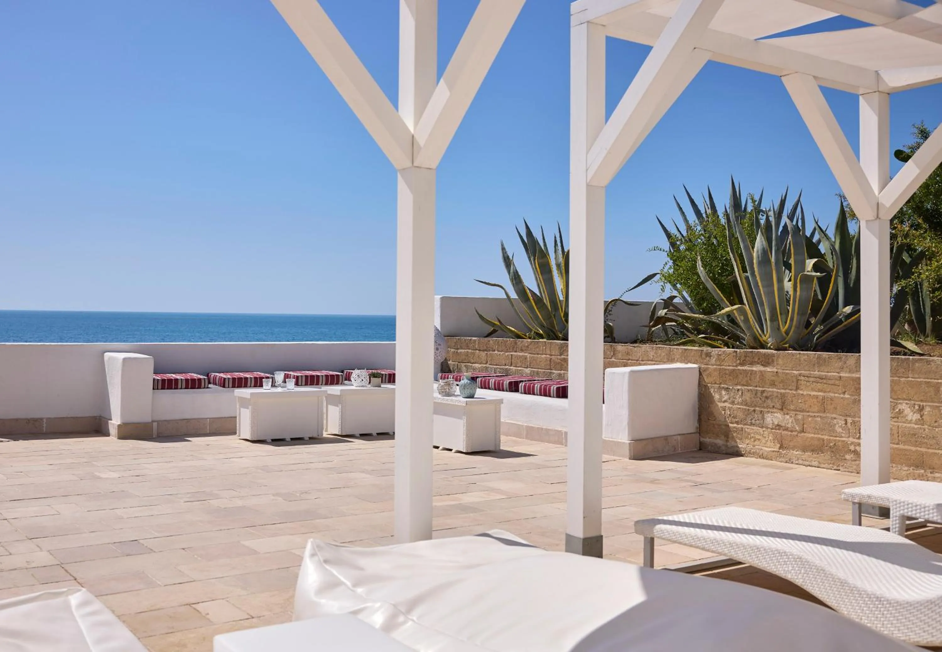 Solarium in La Casa E Il Mare, Private Bay Hotel