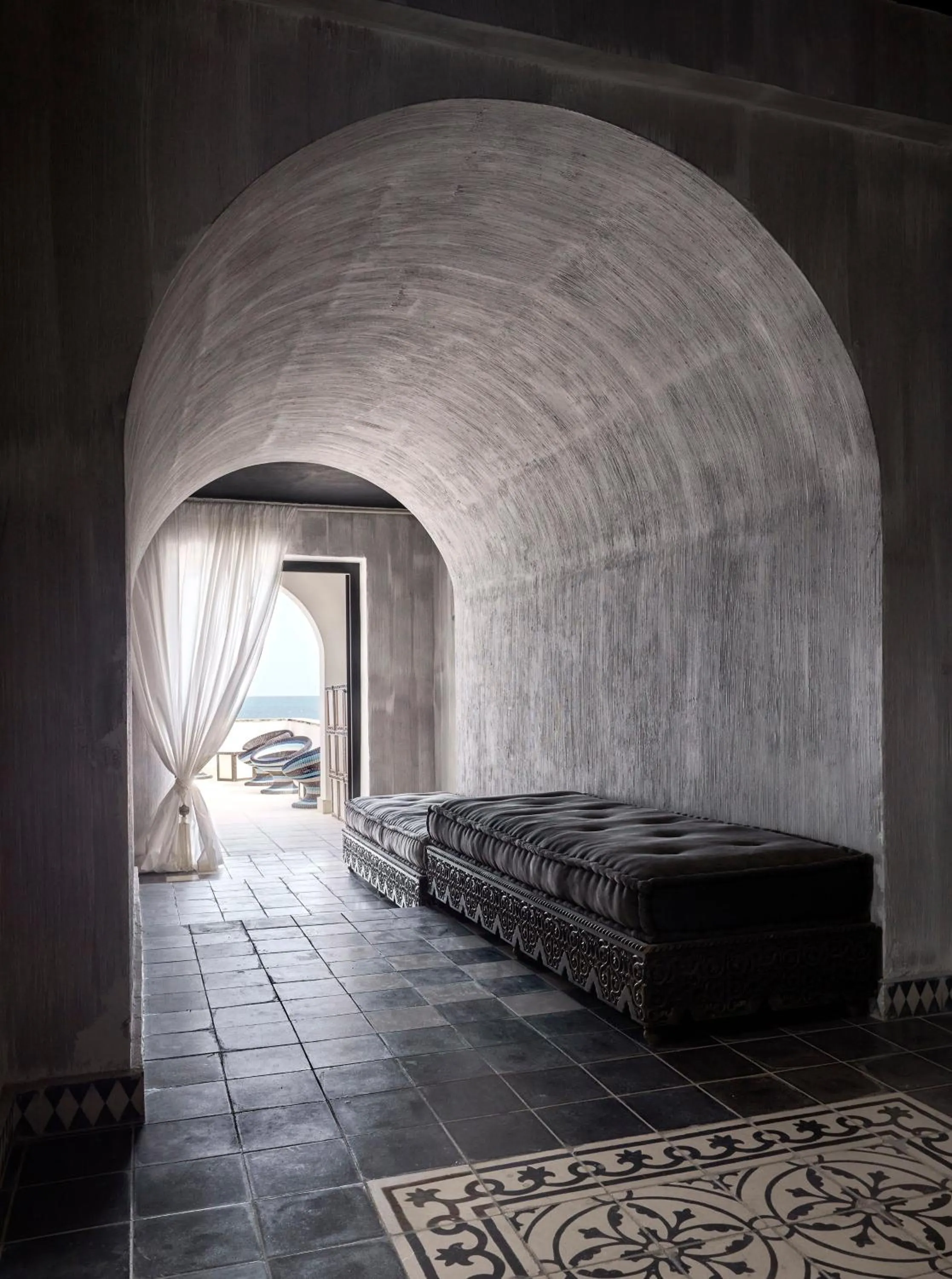 Decorative detail in La Casa E Il Mare, Private Bay Hotel