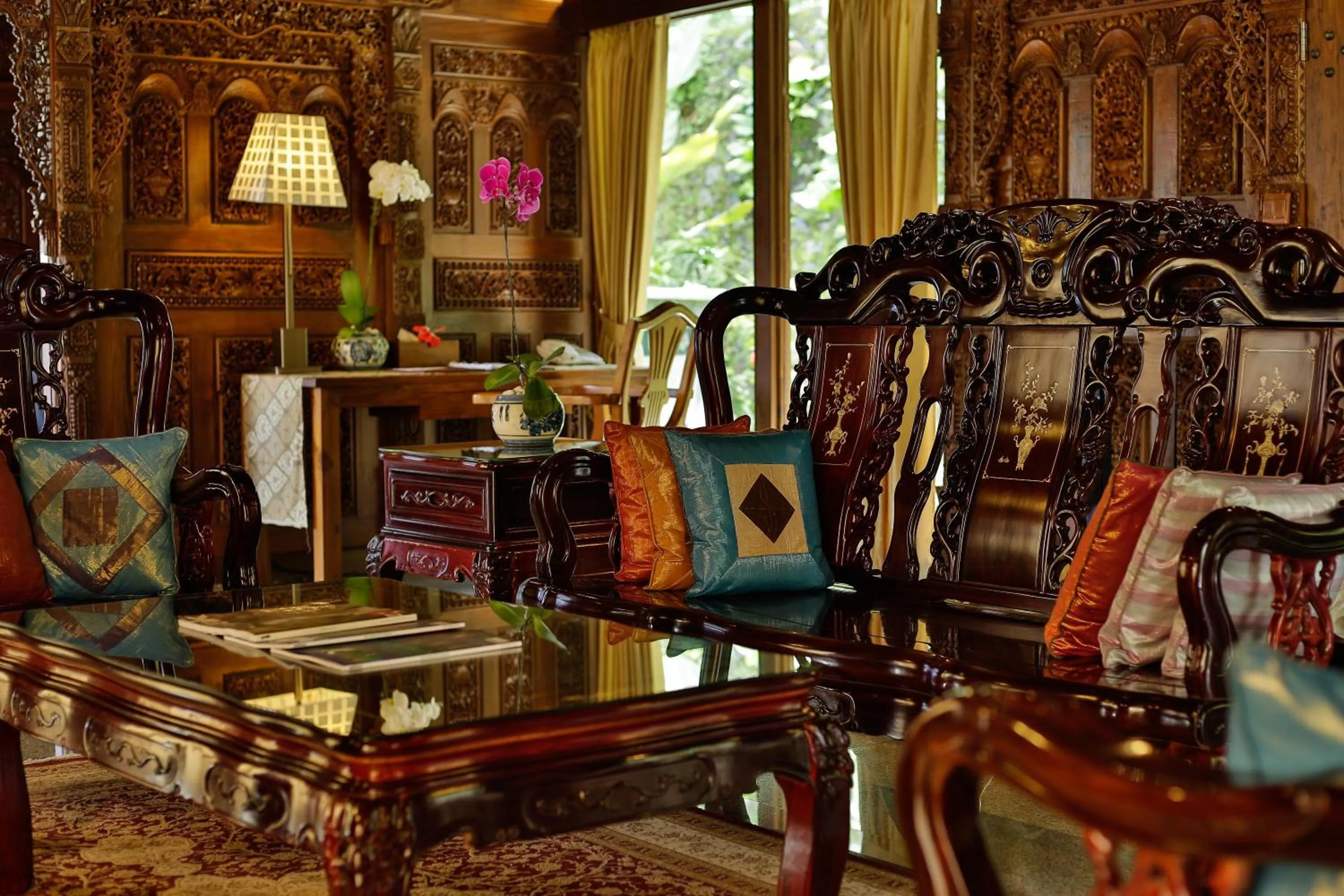 Living room in Ayung Resort Ubud