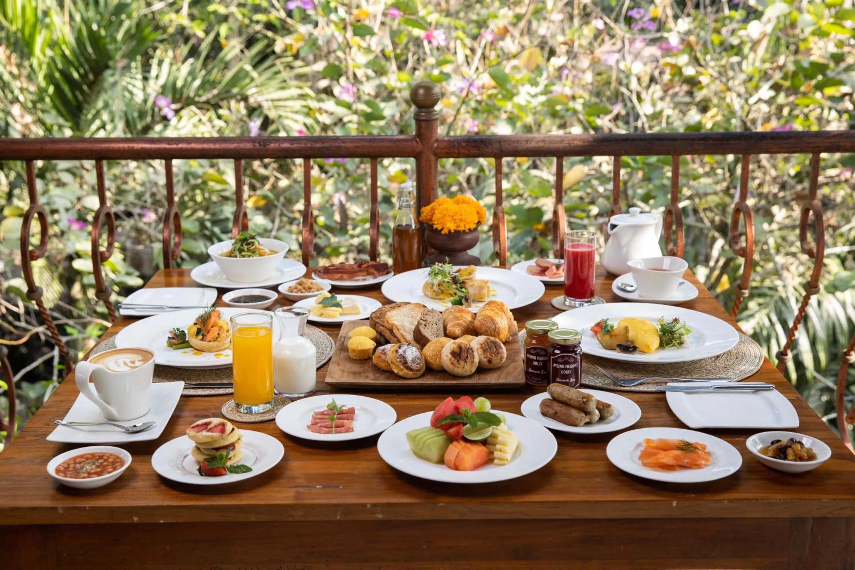 Food in Ayung Resort Ubud
