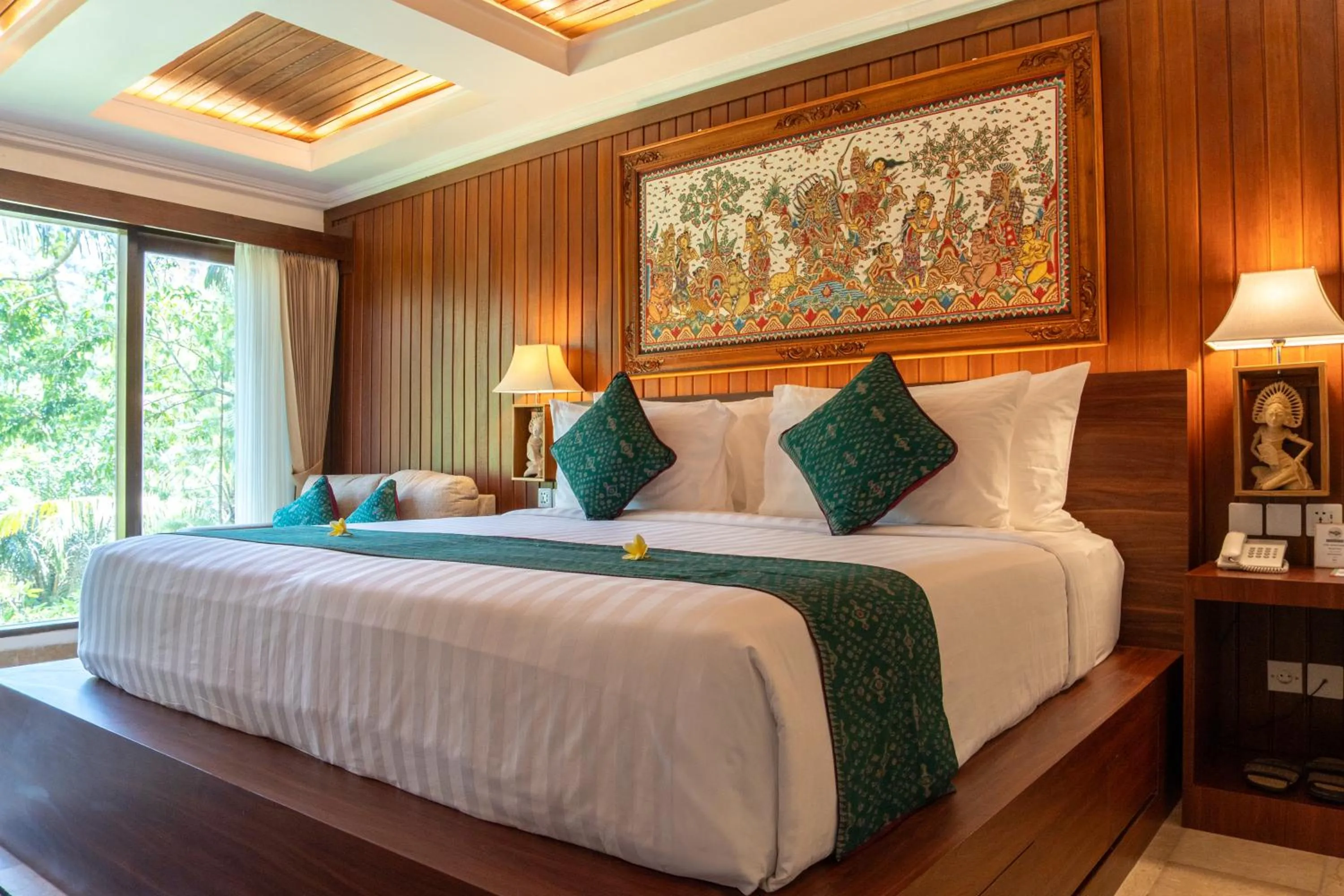 Bed in Ayung Resort Ubud