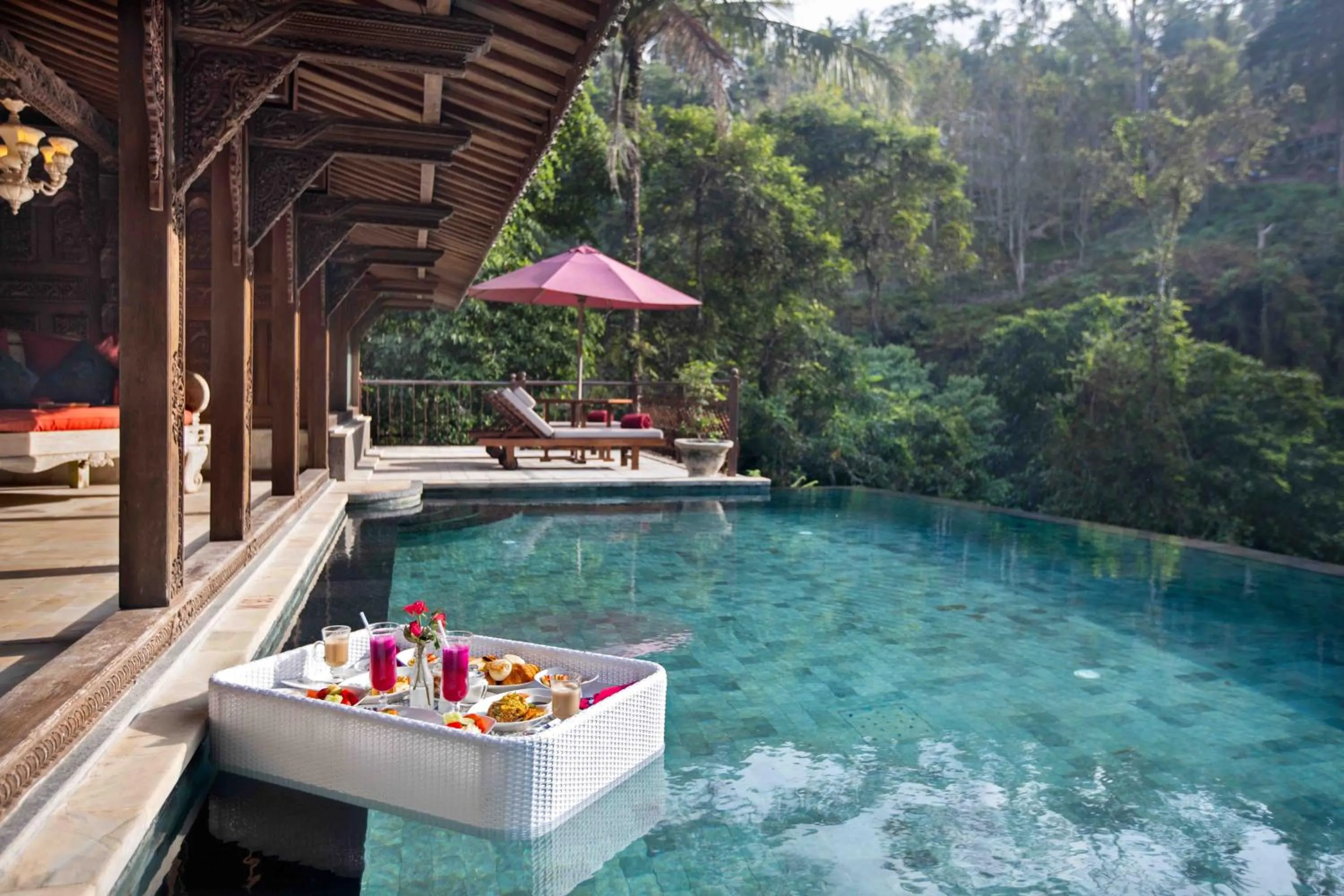 Food and drinks in Ayung Resort Ubud