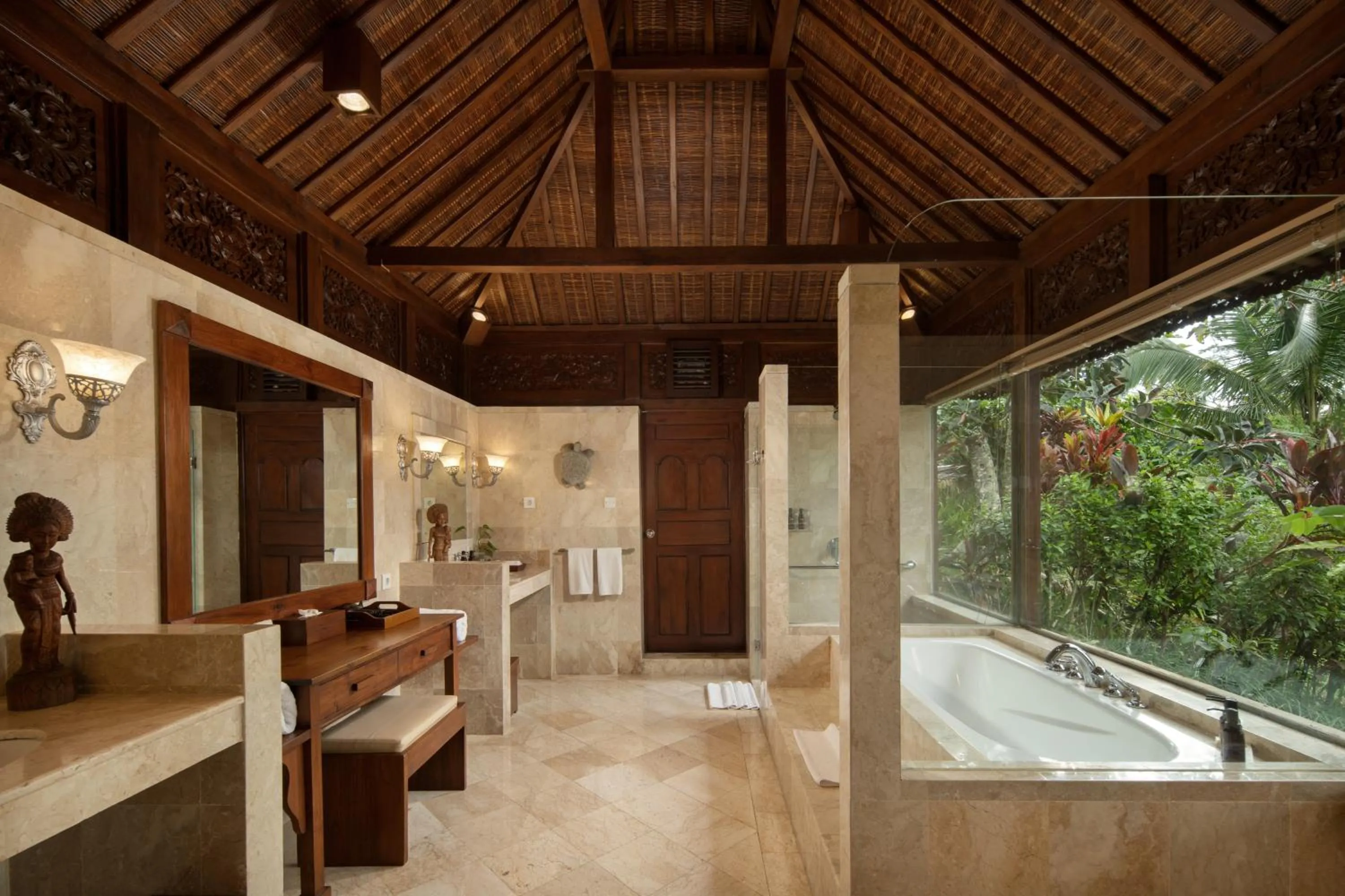 Shower in Ayung Resort Ubud
