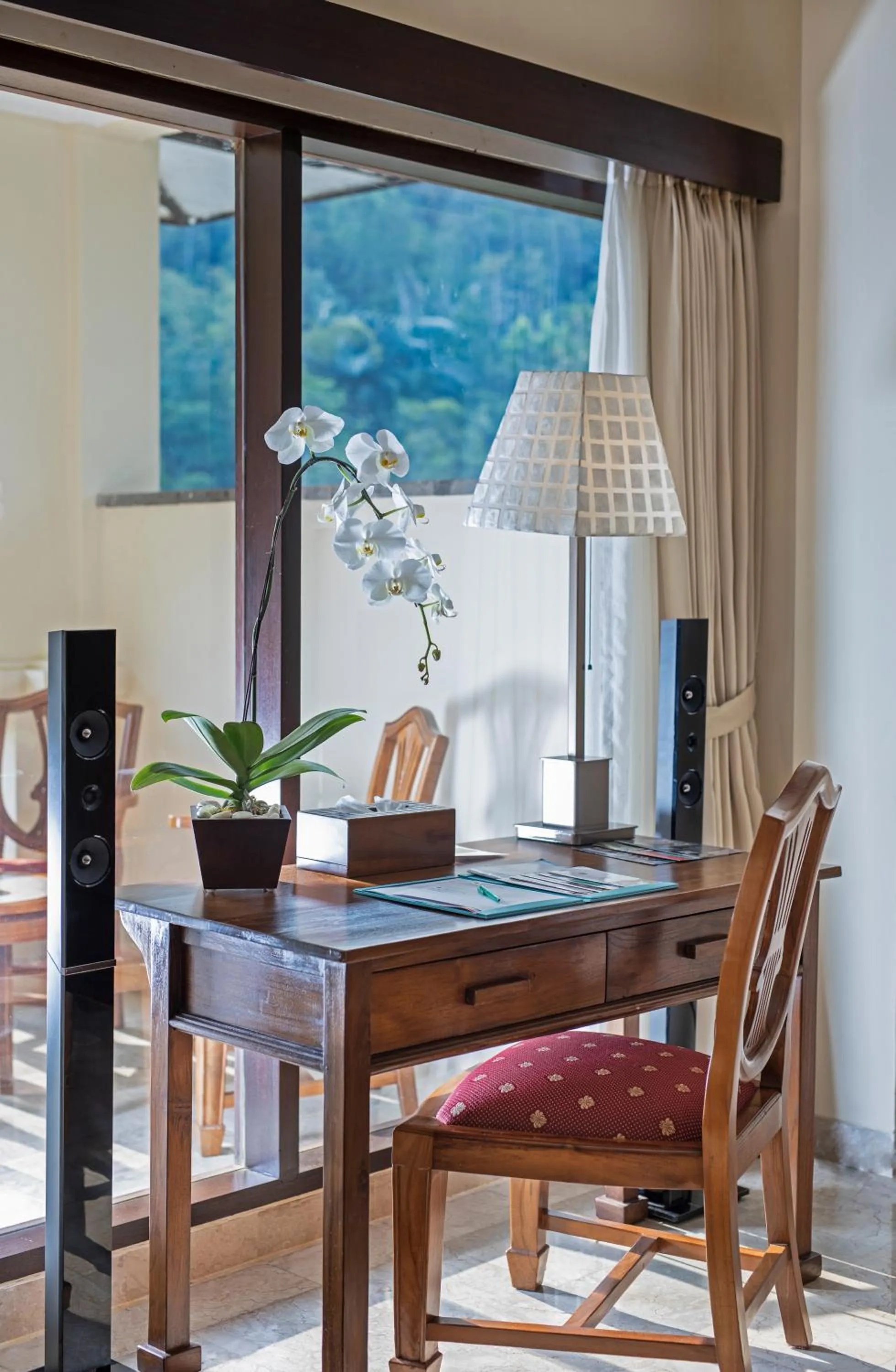 Seating area in Ayung Resort Ubud
