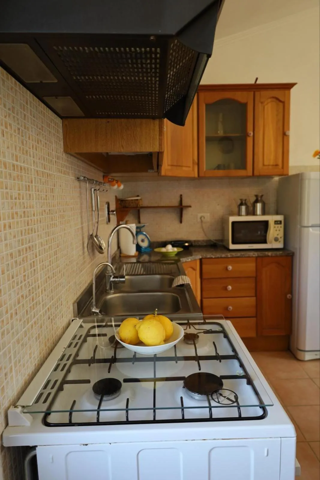 Kitchen or kitchenette in Agriturismo Zugarelli