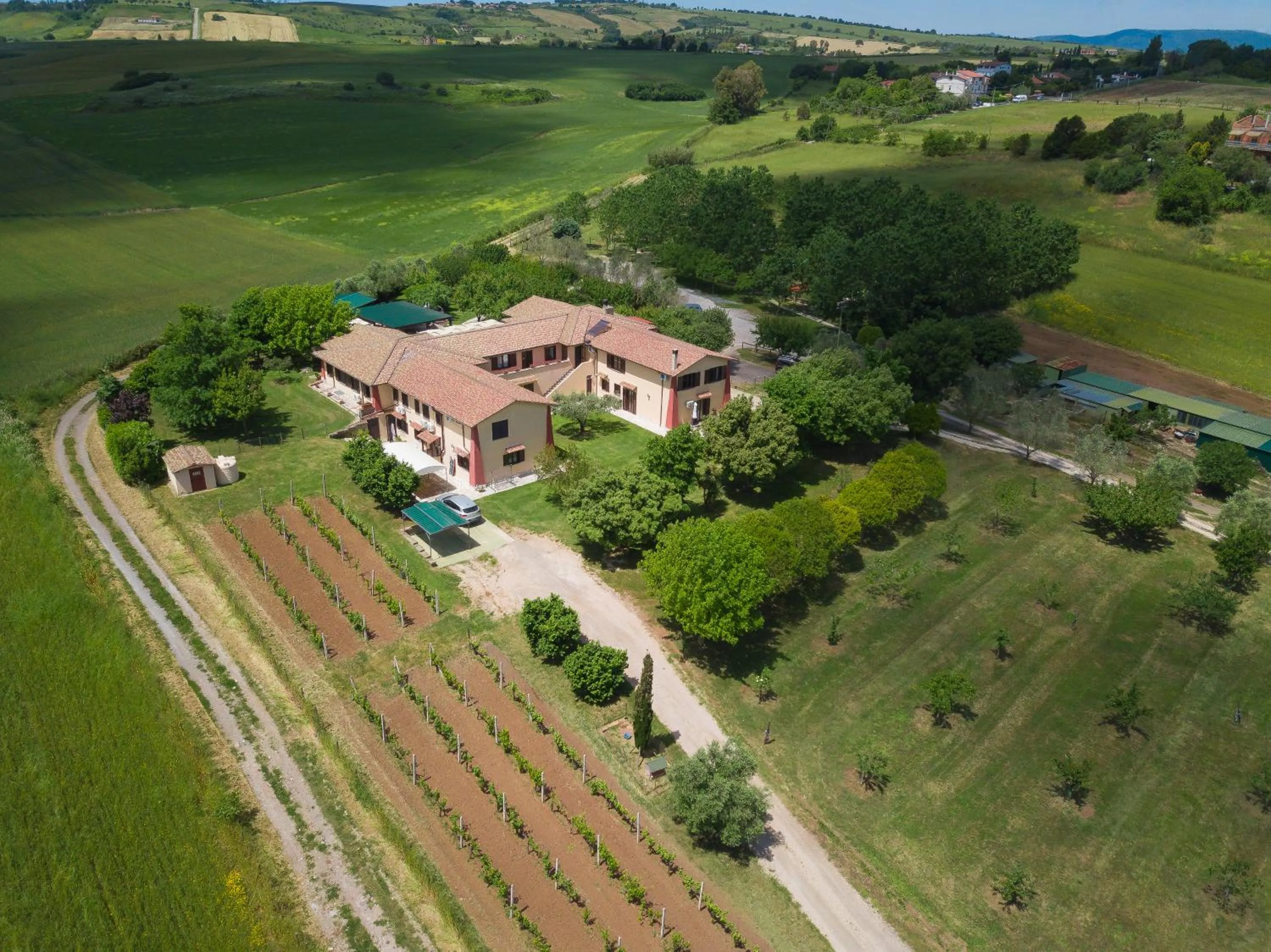 Bird's eye view in Agriturismo Zugarelli