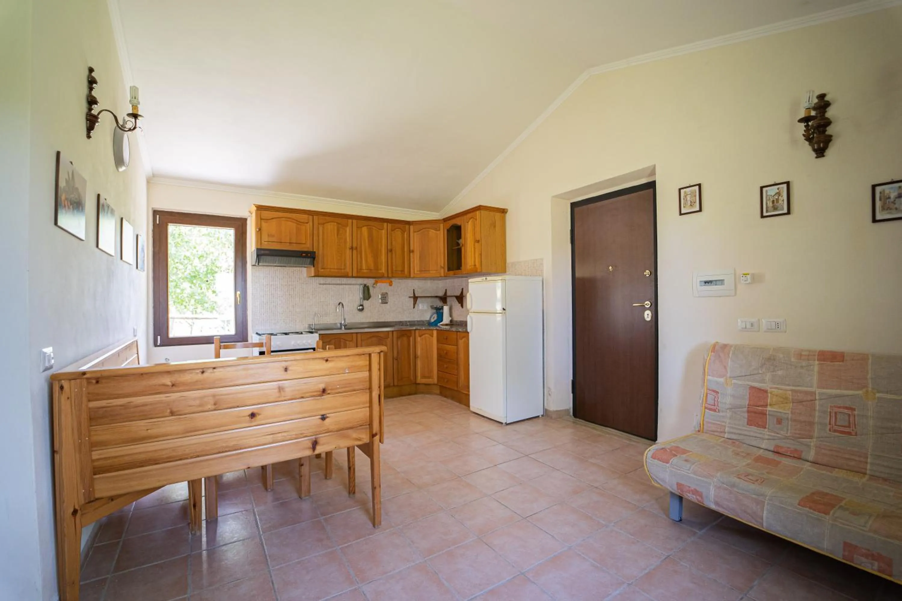 Kitchen or kitchenette in Agriturismo Zugarelli