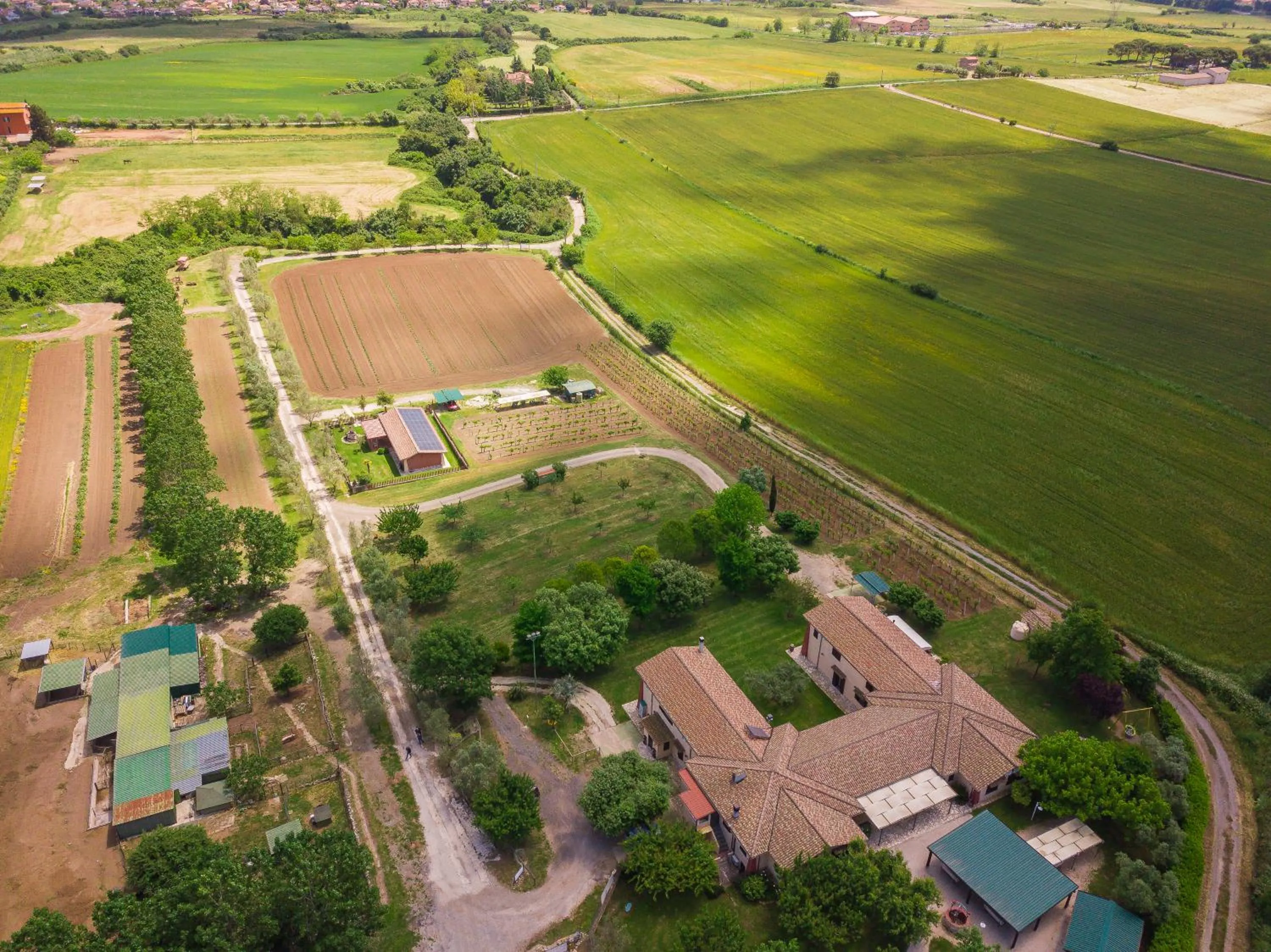 Bird's eye view in Agriturismo Zugarelli