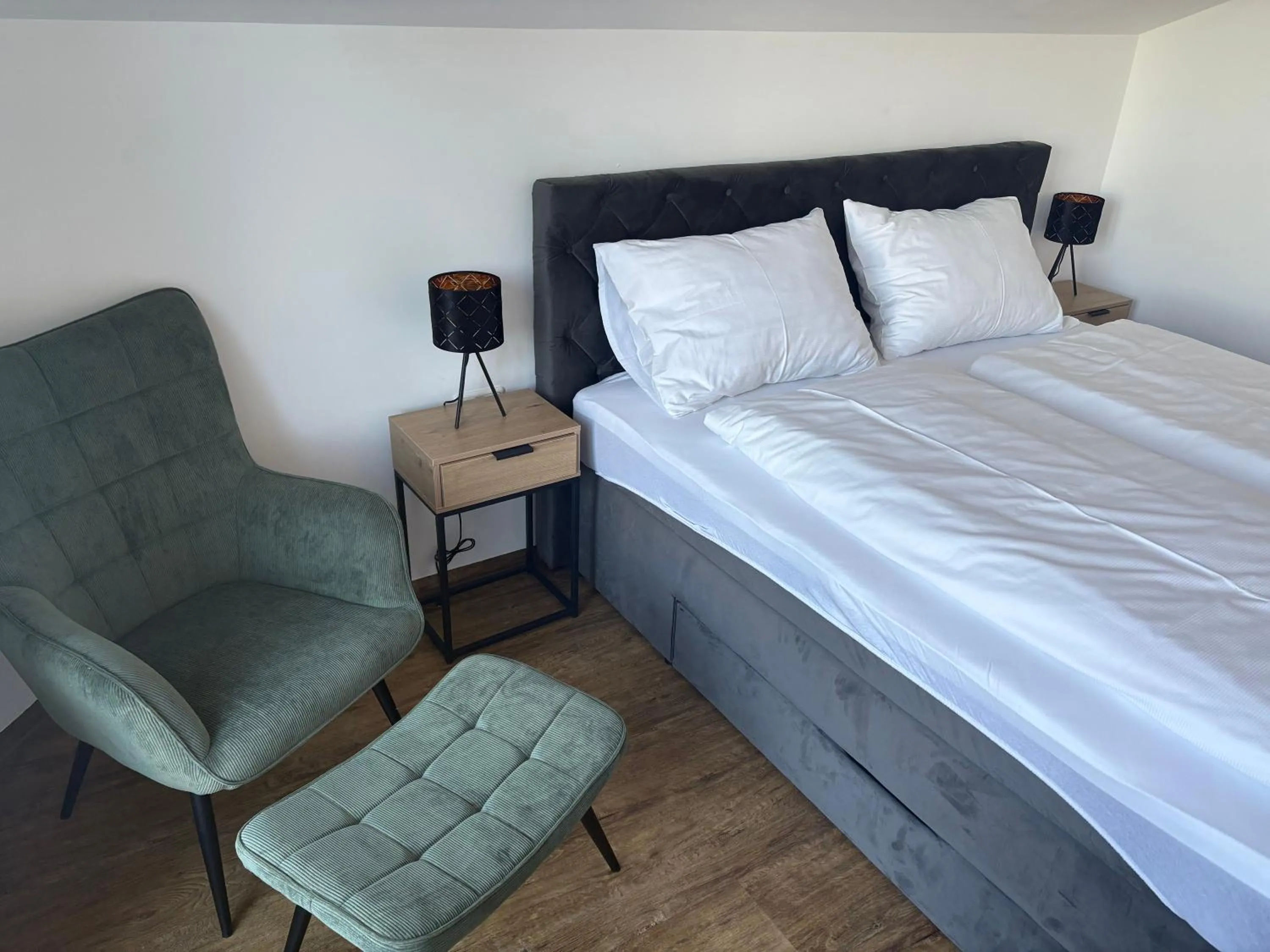 Bed in Hotel Stiegler Bed & Breakfast