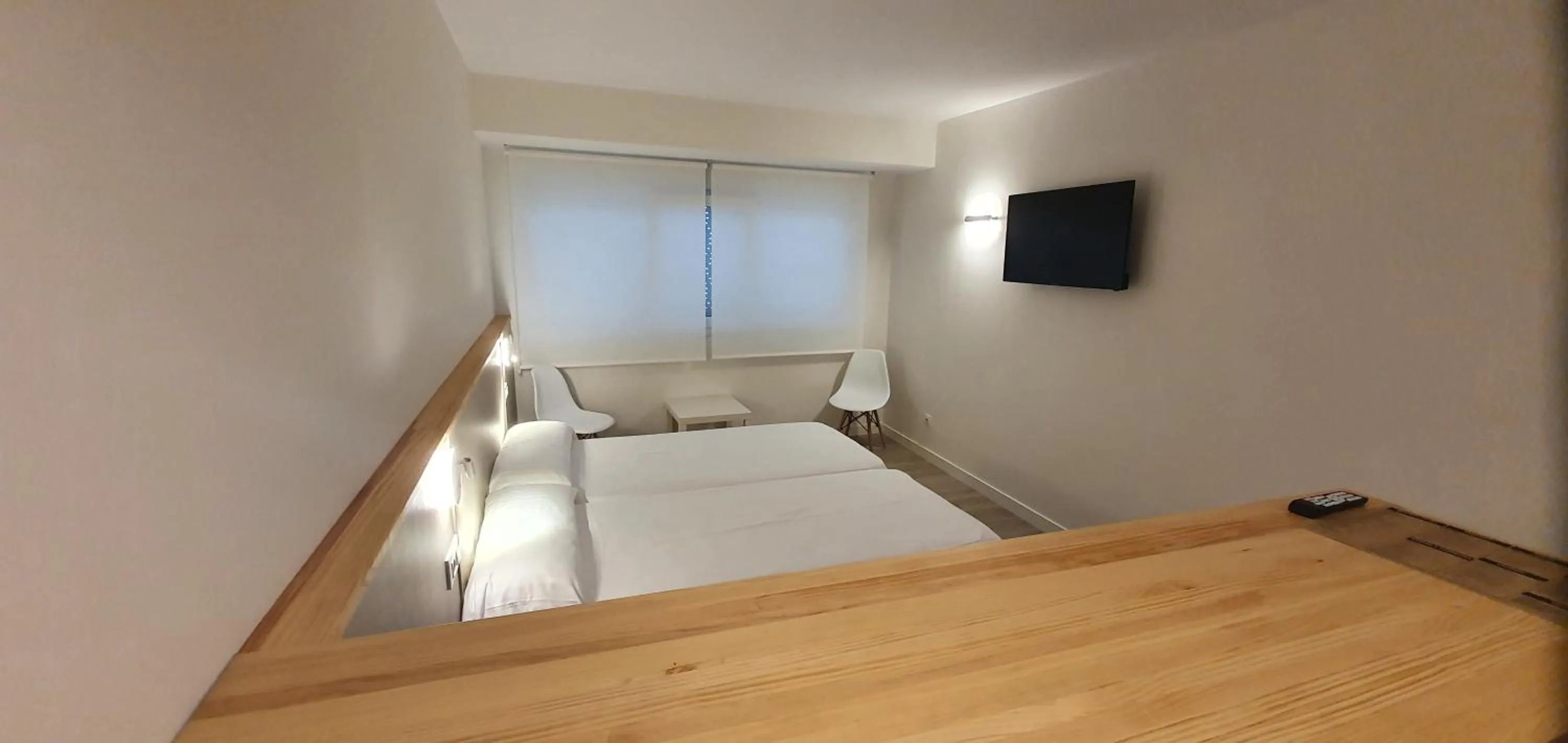 Bed in Apartamentos Costa da Morte Muxia