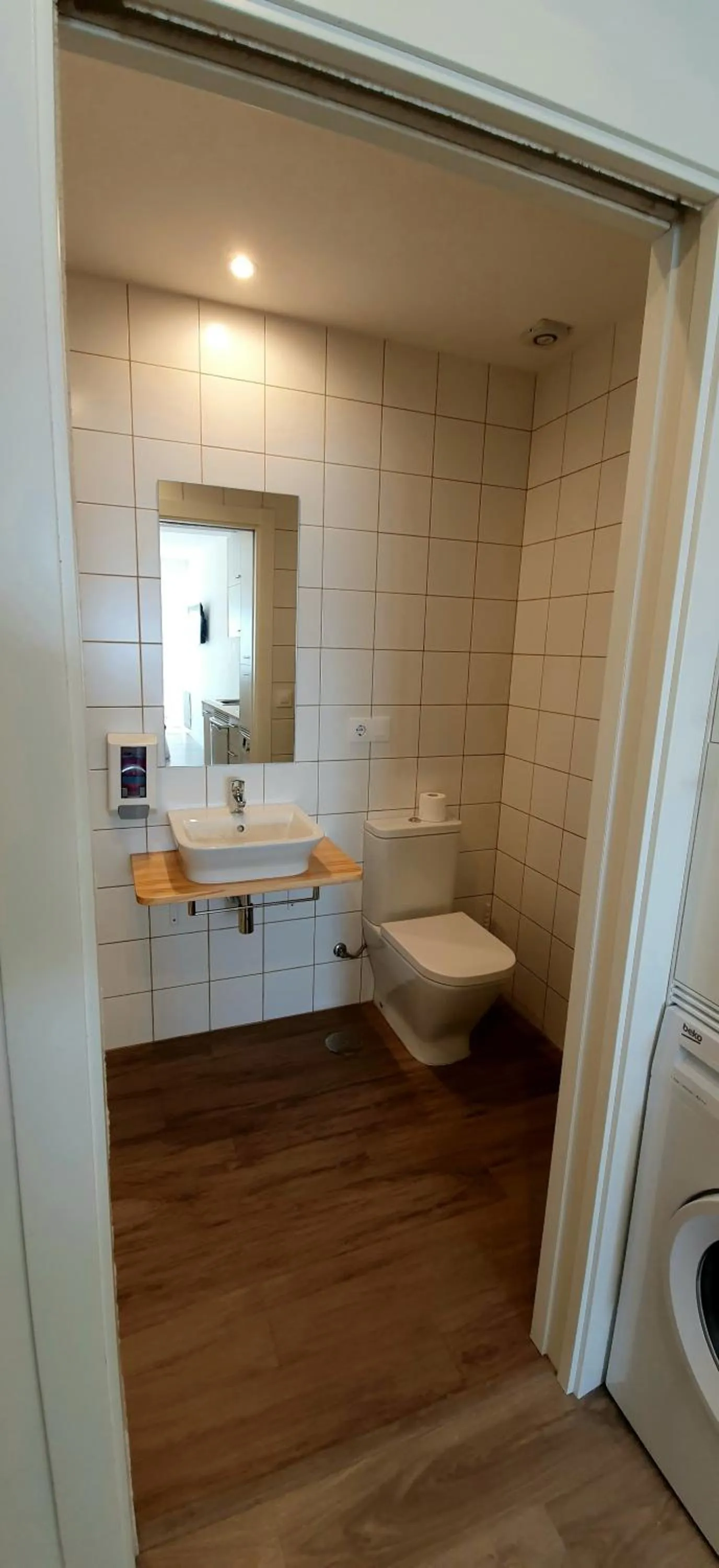 Toilet in Apartamentos Costa da Morte Muxia