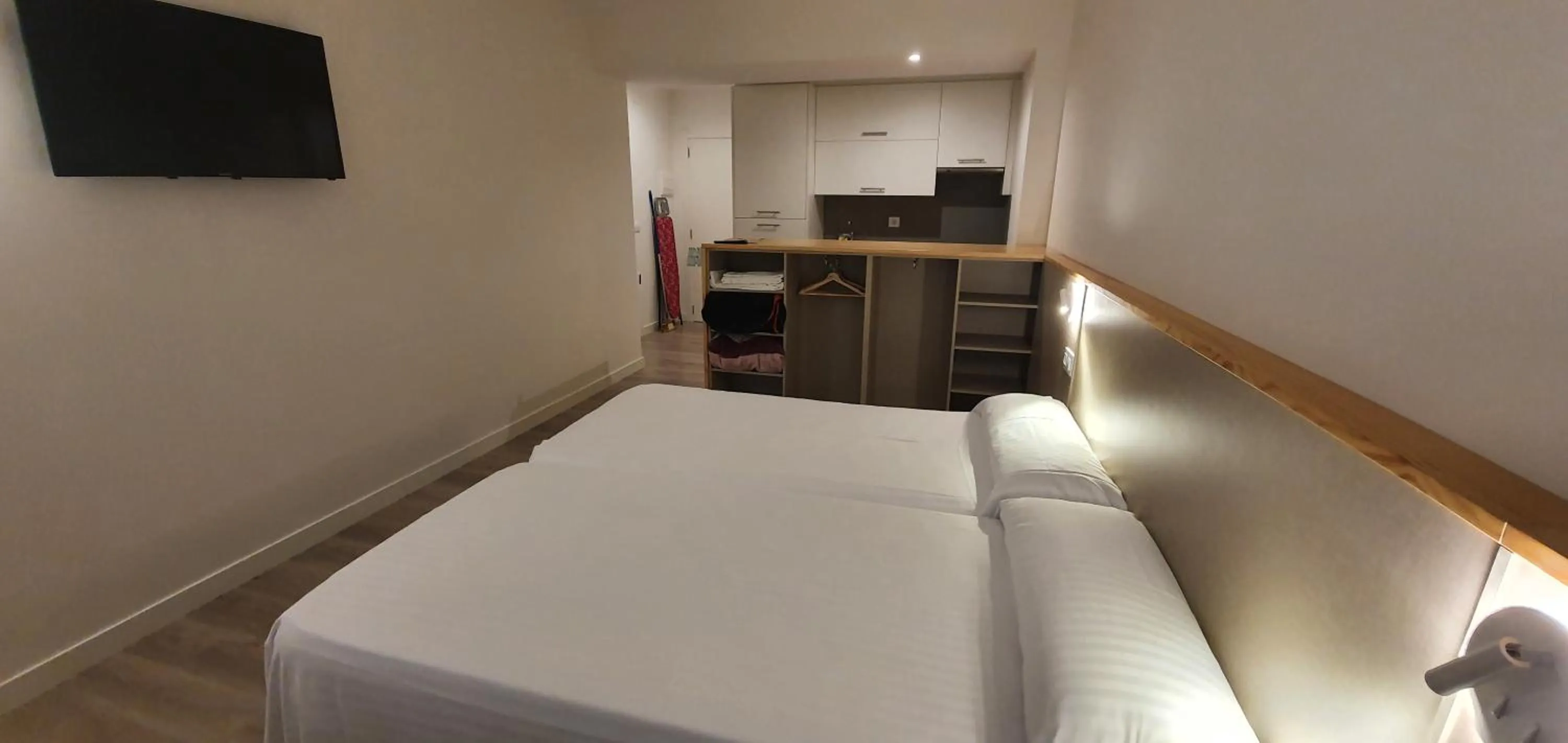 Bed in Apartamentos Costa da Morte Muxia