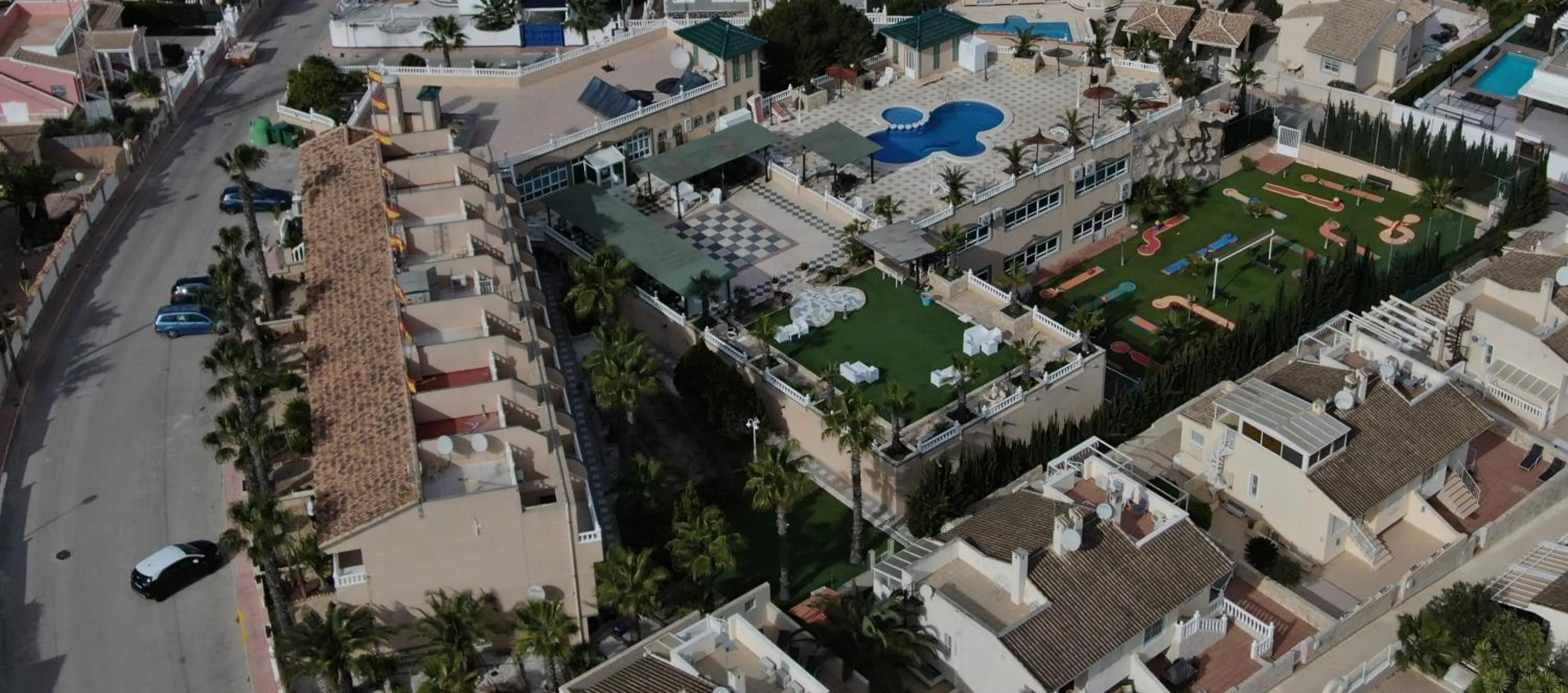 Bird's eye view in Hotel Costa Blanca Rojales