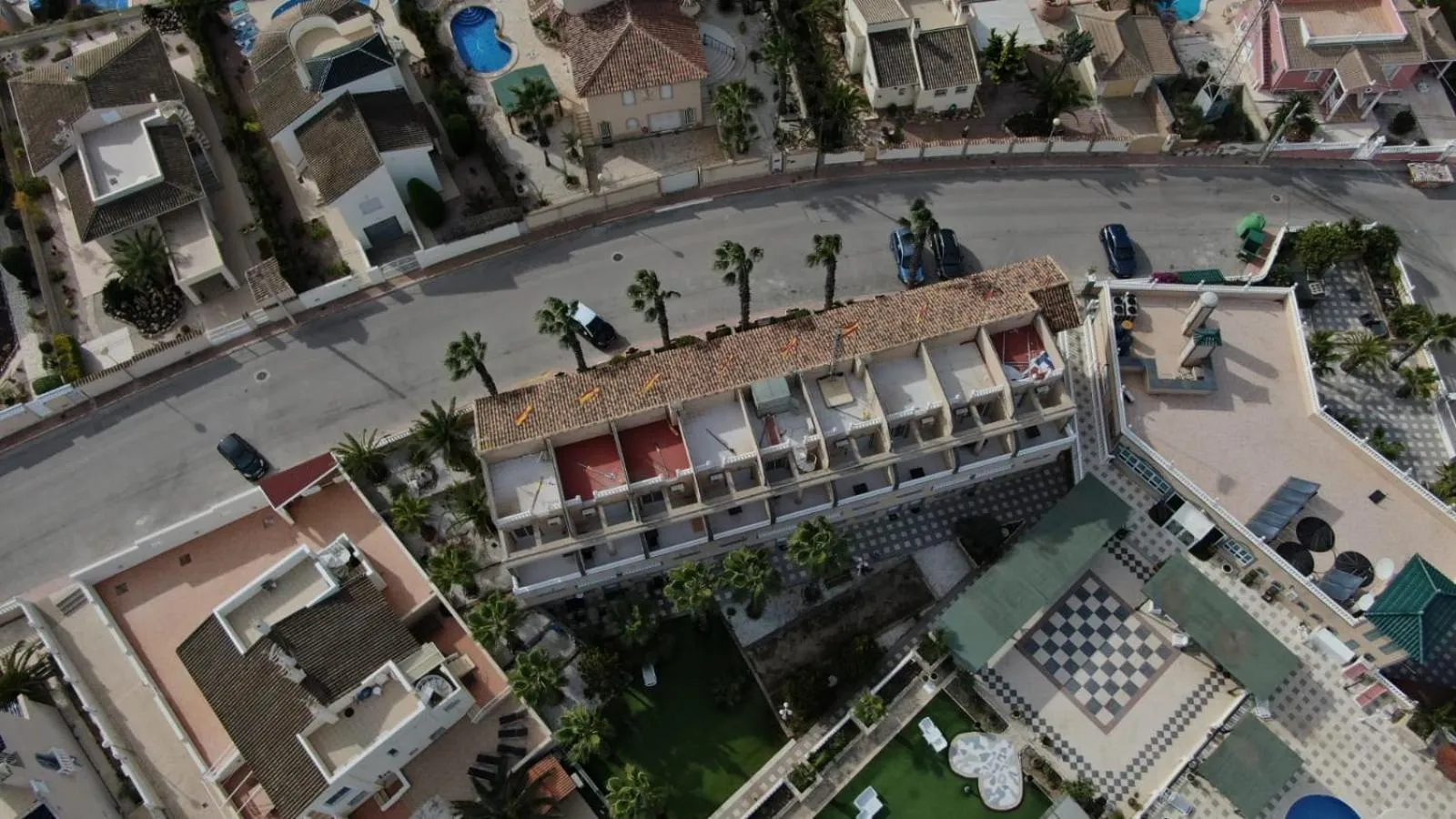 Bird's eye view in Hotel Costa Blanca Rojales