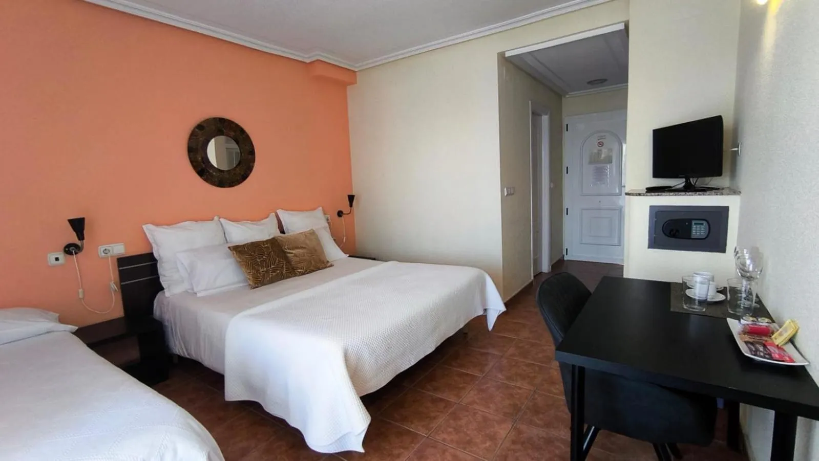 Bed in Hotel Costa Blanca Rojales