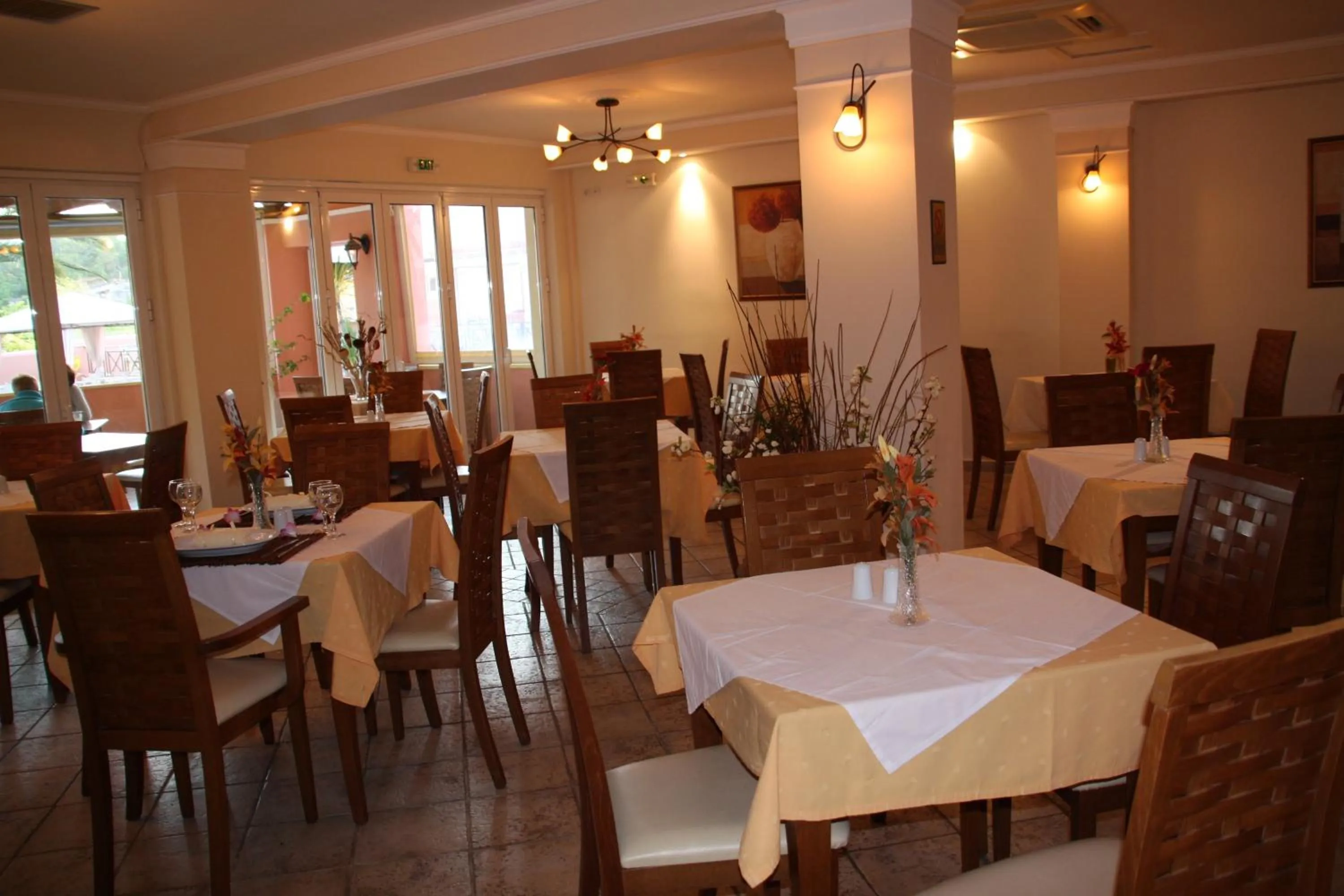 Seating area in Joy Hotel