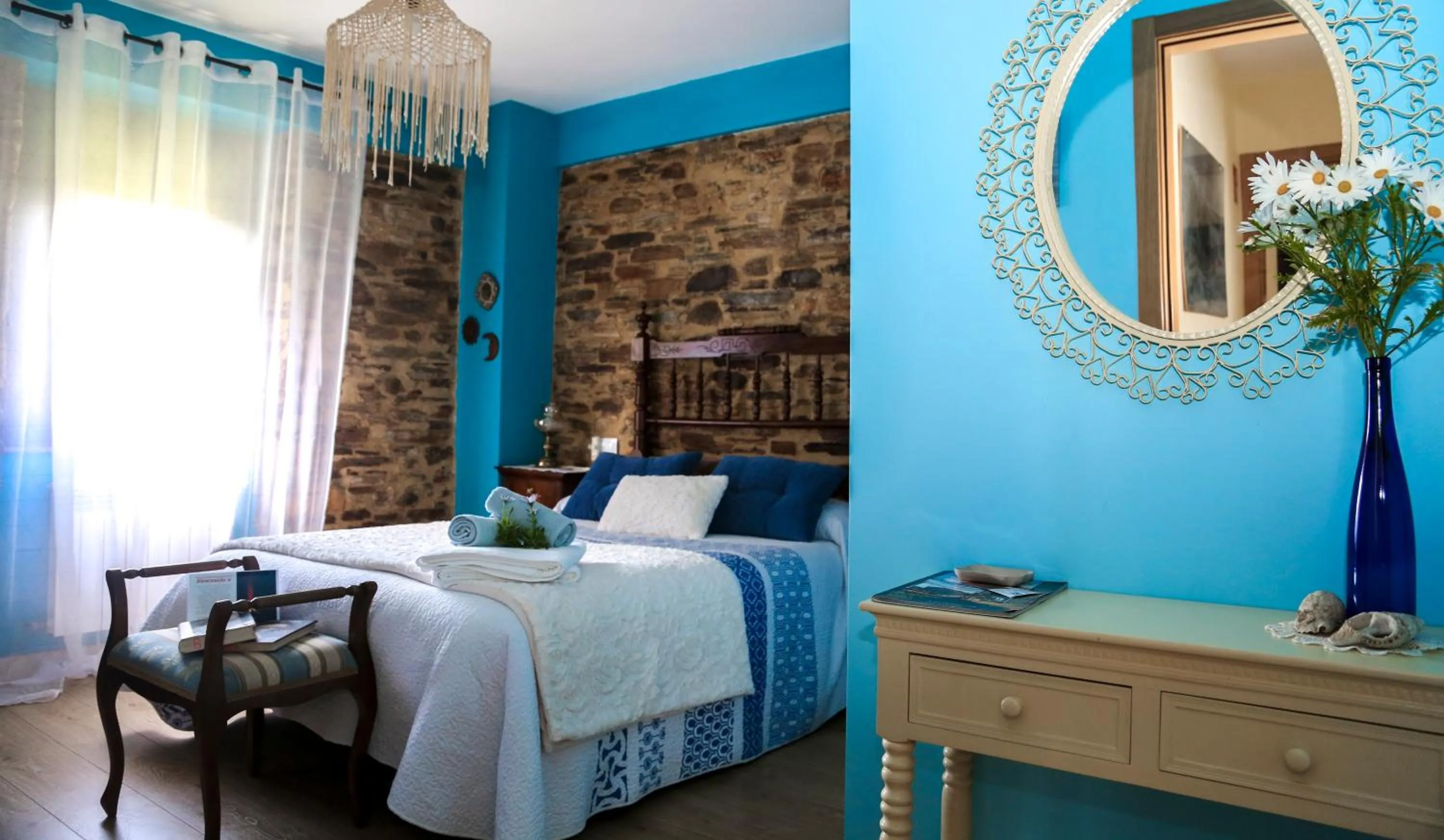 Bedroom, Bed in A Lume Manso - Adults Only