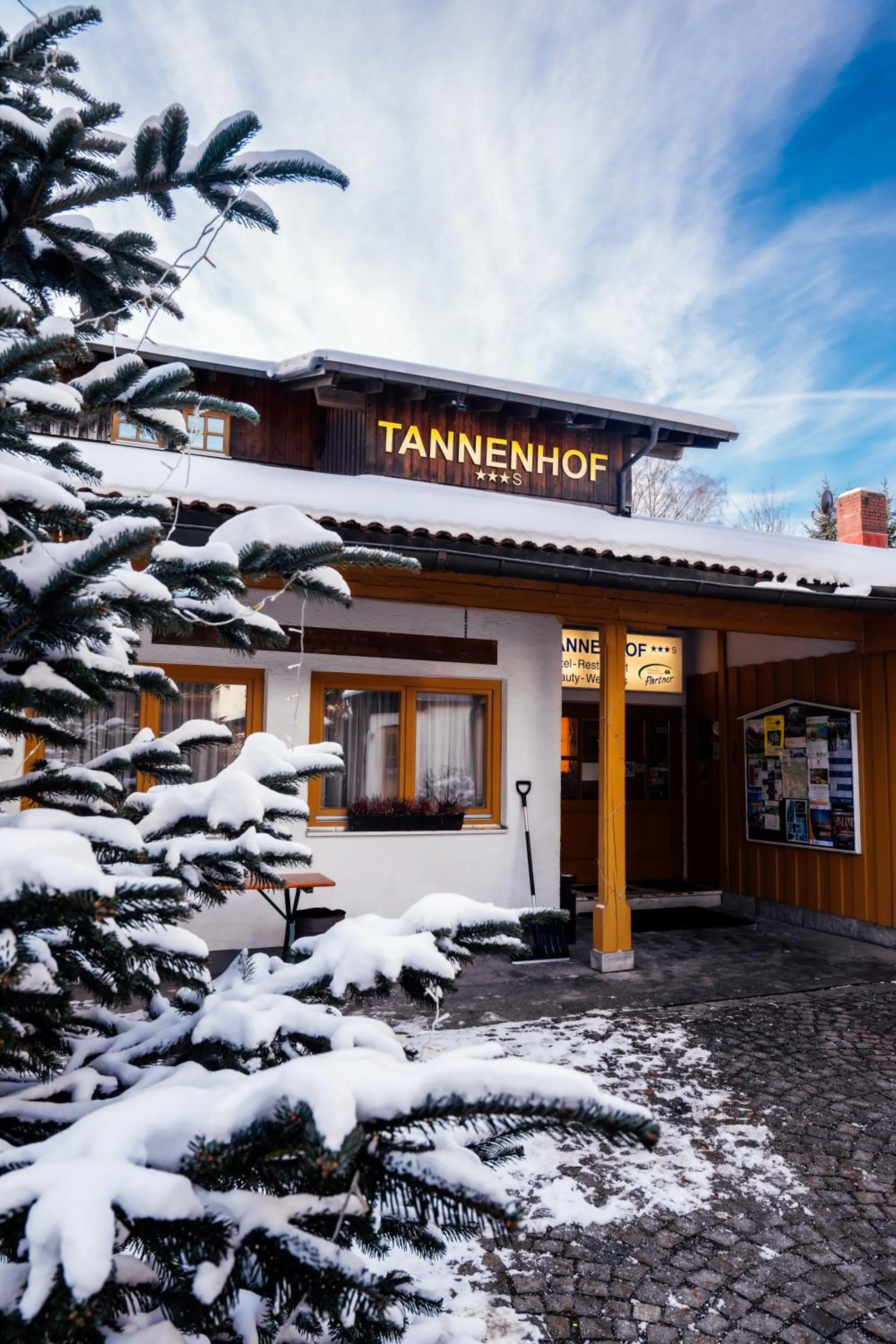 Facade/entrance in Landhotel Tannenhof