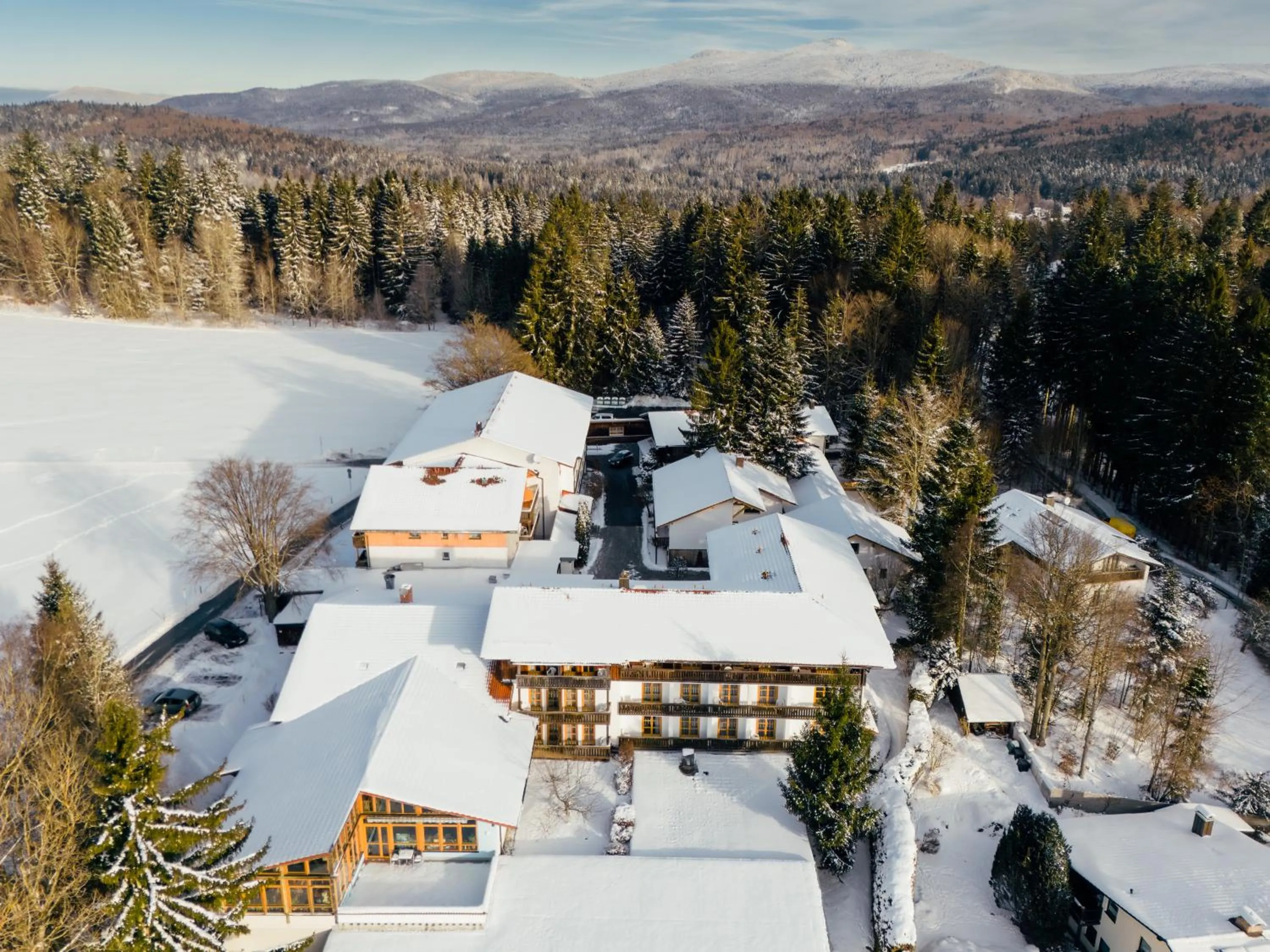Bird's eye view in Landhotel Tannenhof