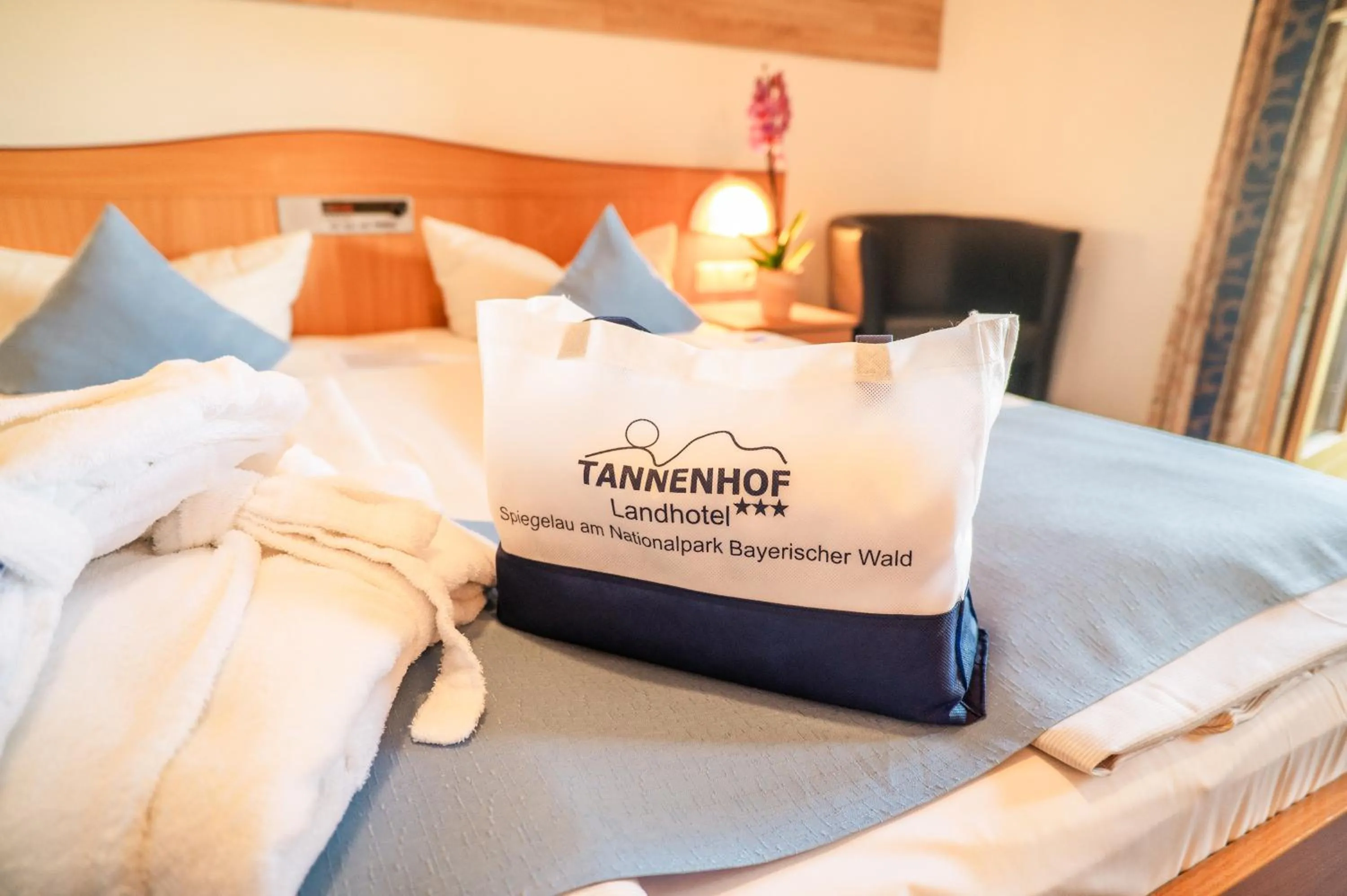 Photo of the whole room, Bed in Landhotel Tannenhof