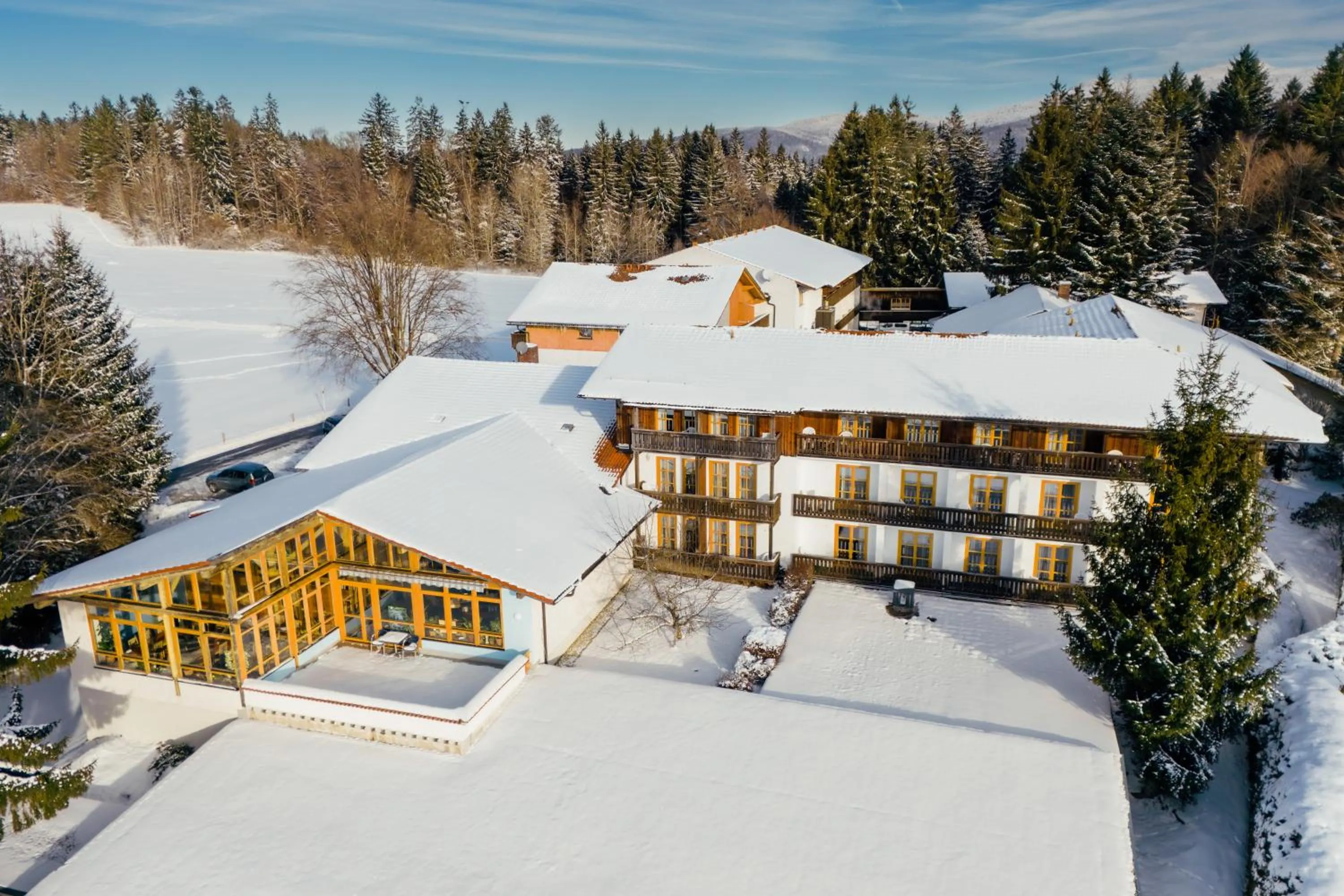 Bird's eye view in Landhotel Tannenhof