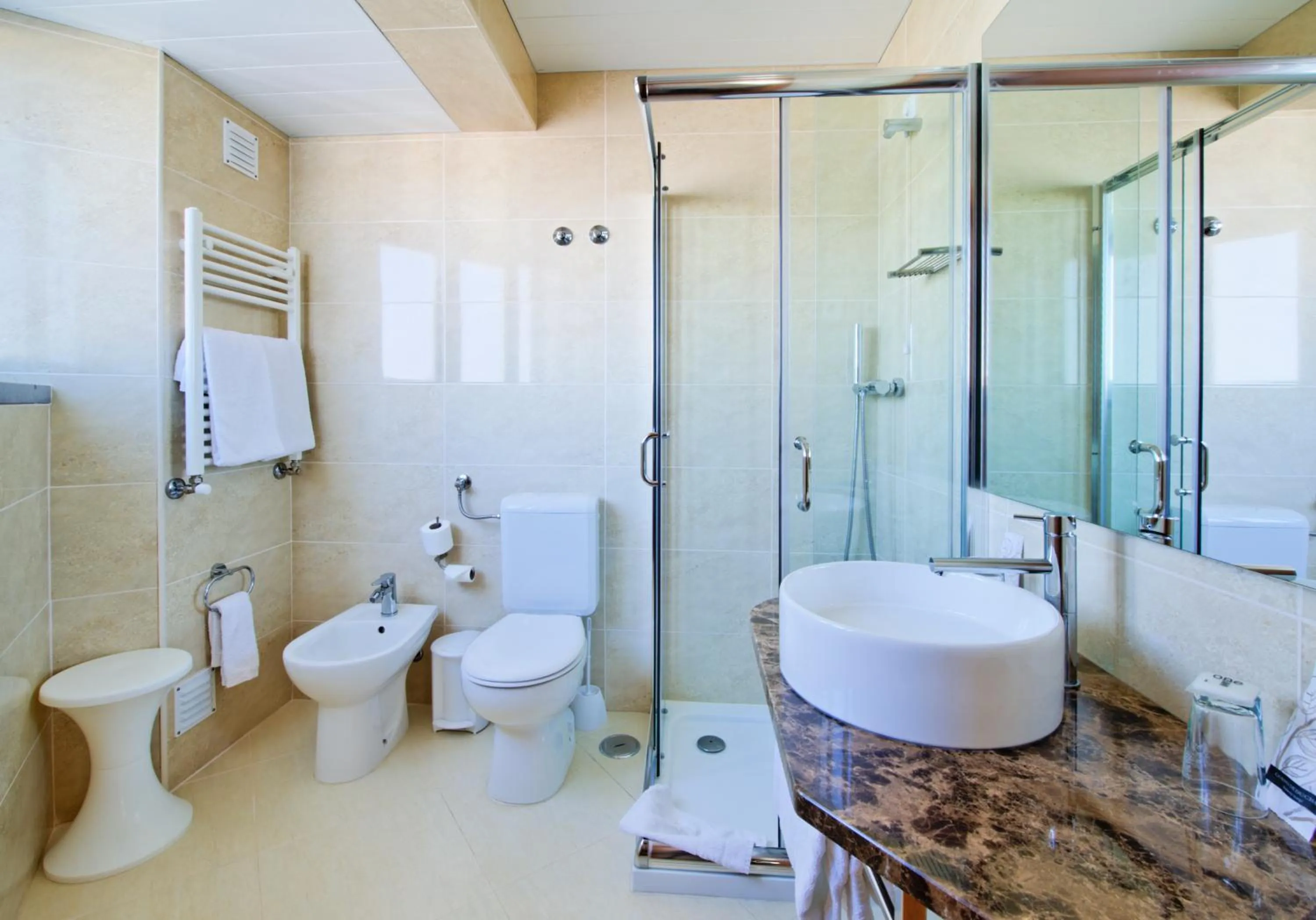 Shower in Hotel D. Dinis