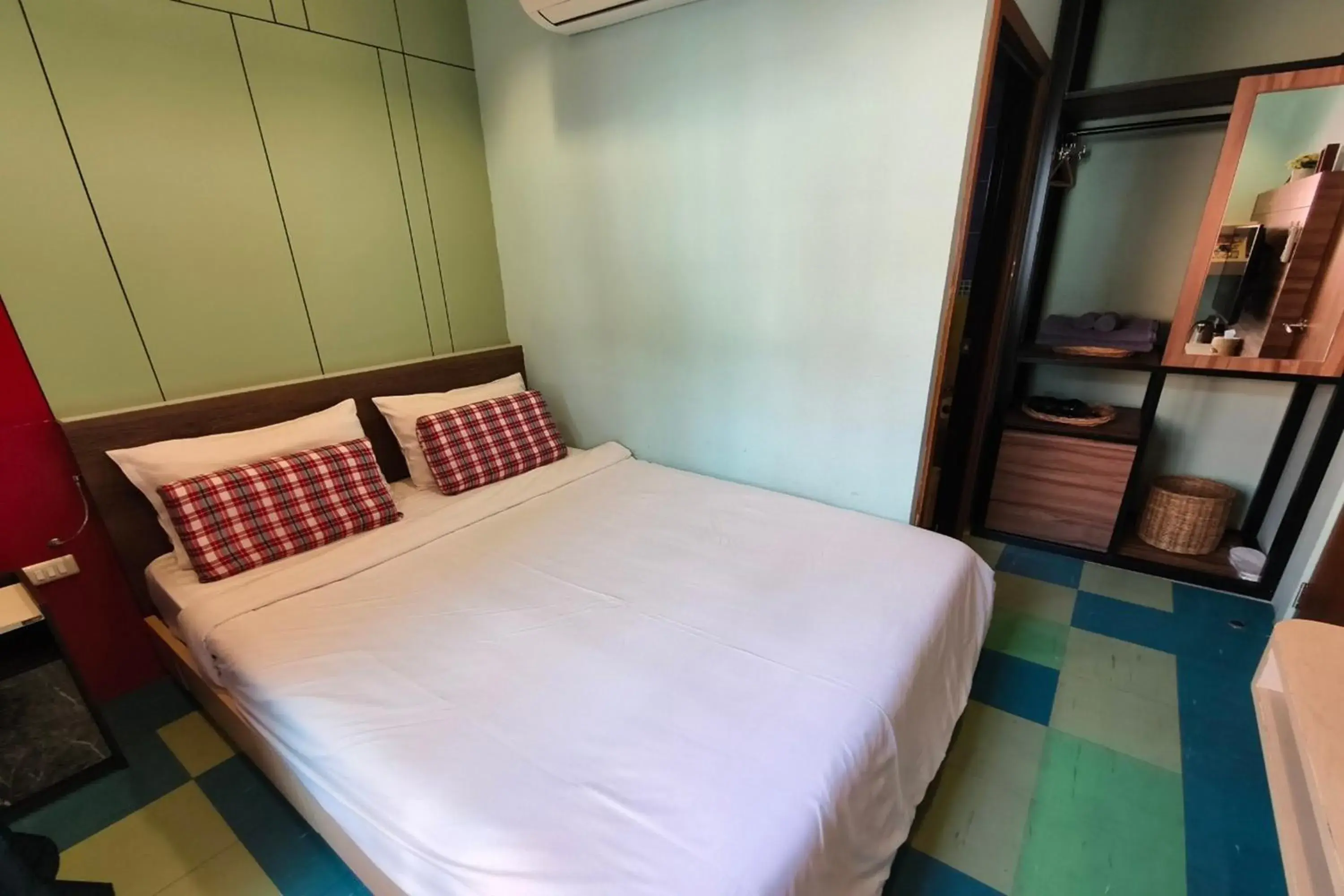 Deluxe Double Room with Balcony in Lilliput Riverside Bangkachao Deluxe Double Room with Balcony in Lilliput Riverside Bangkachao