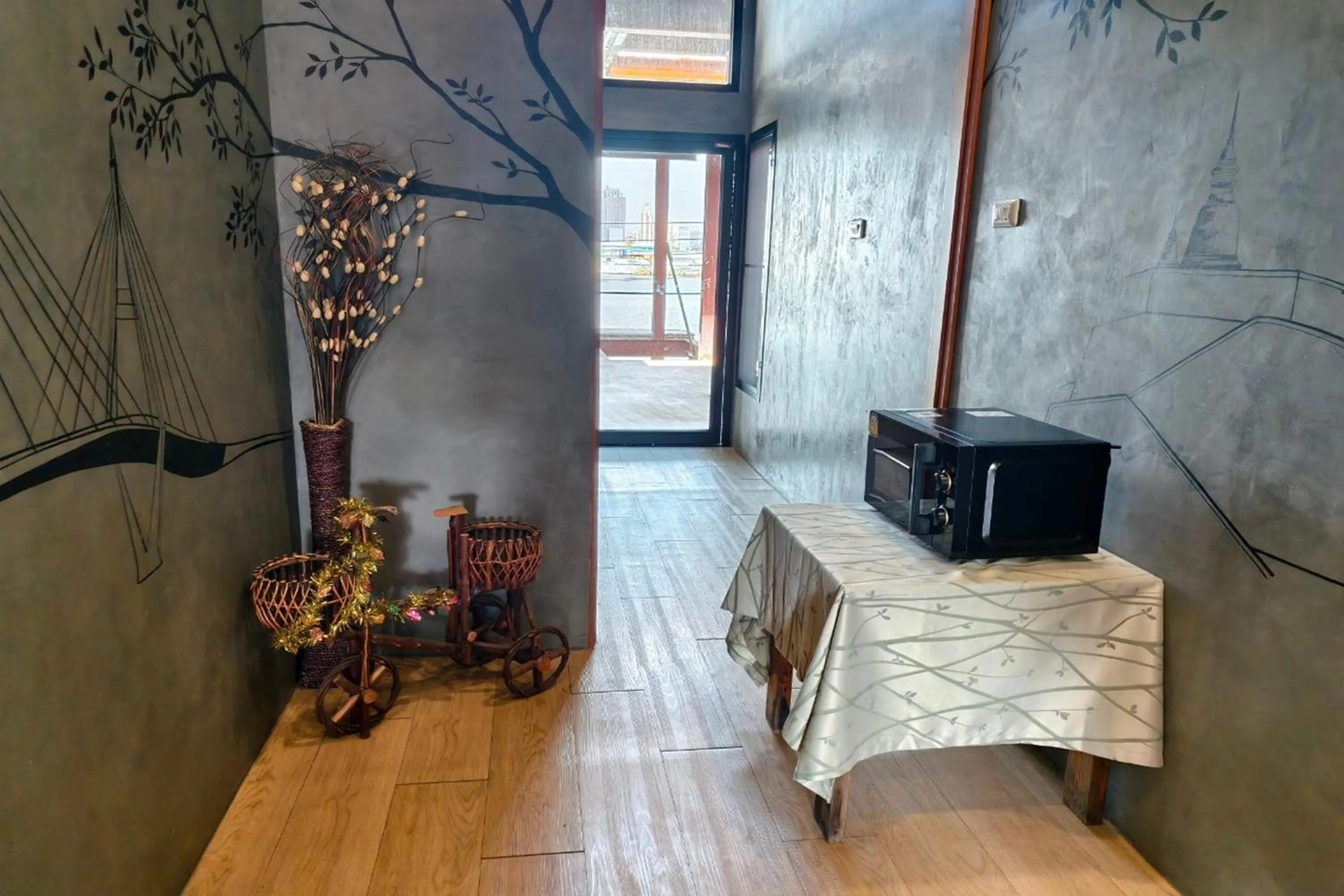 Lobby or reception in Lilliput Riverside Bangkachao