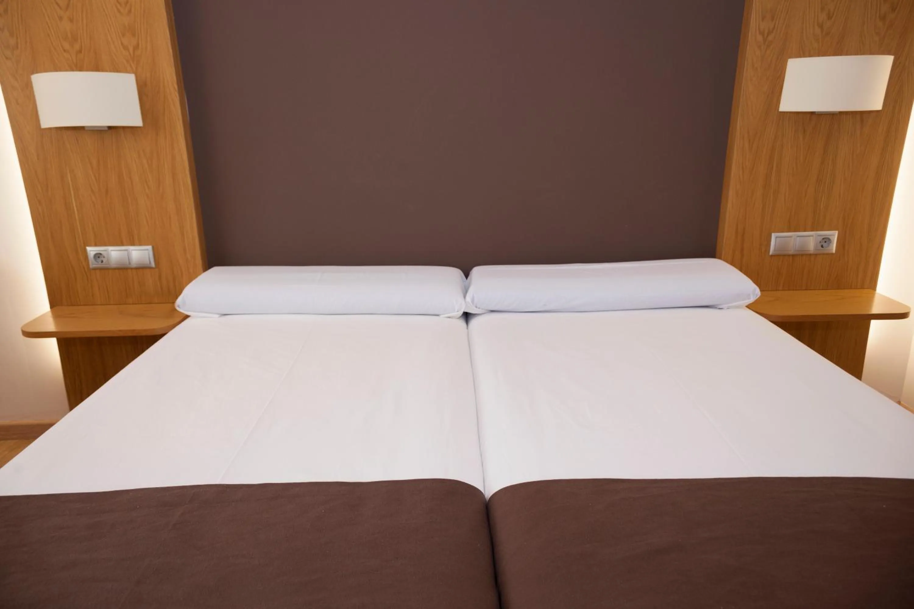 Bed in Hotel Jatorrena