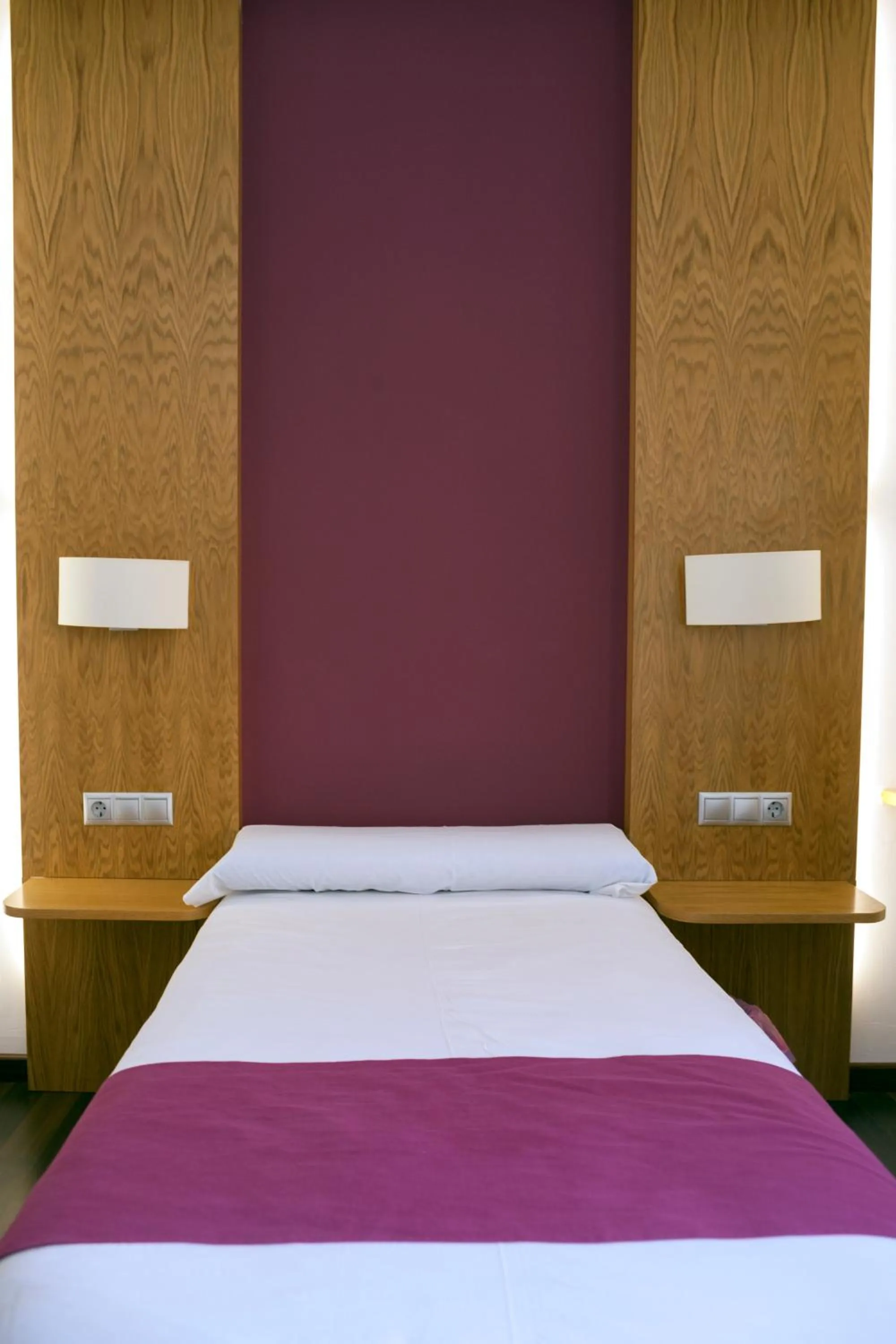 Bed in Hotel Jatorrena