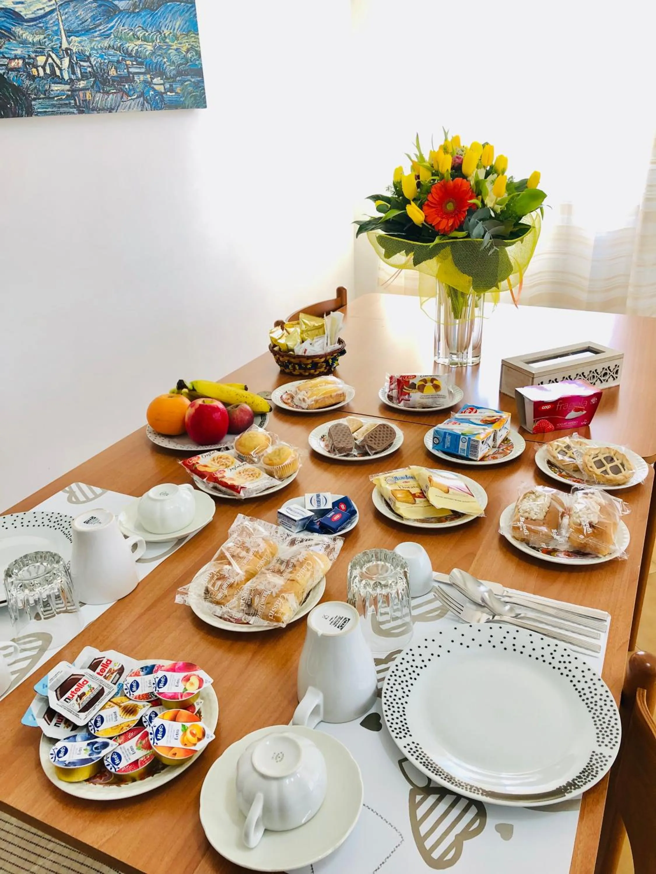 Food and drinks in Anthea B&B