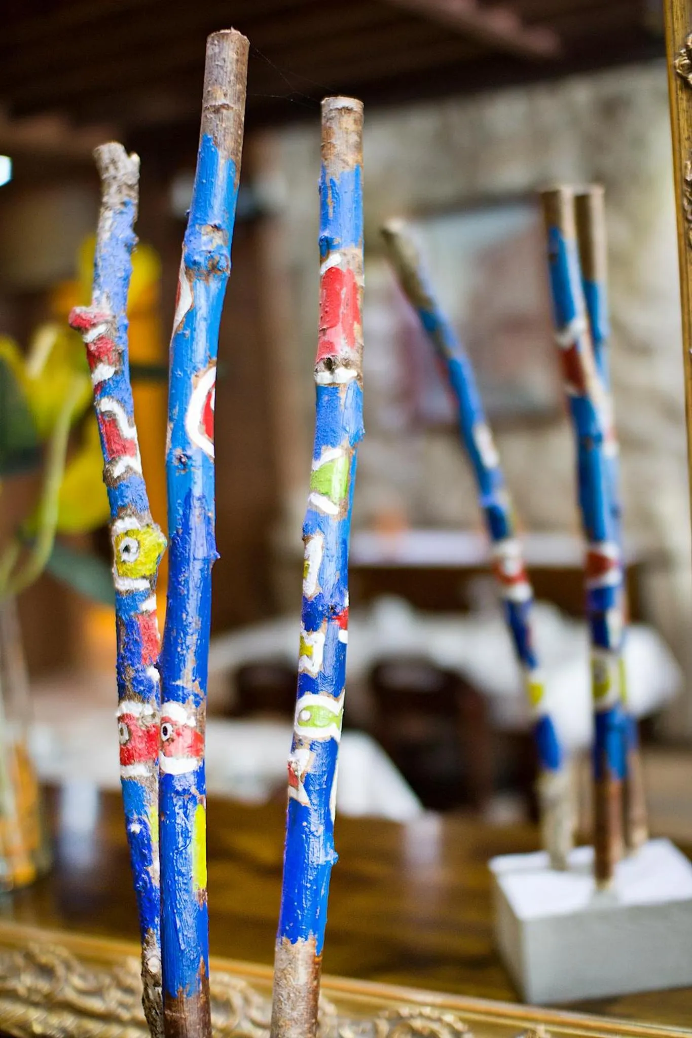 Decorative detail in Hotel O Portelo Rural