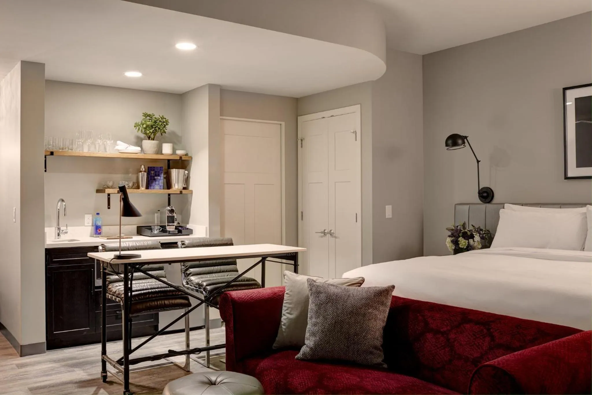 Kitchen or kitchenette in Archer Hotel Seattle/Redmond