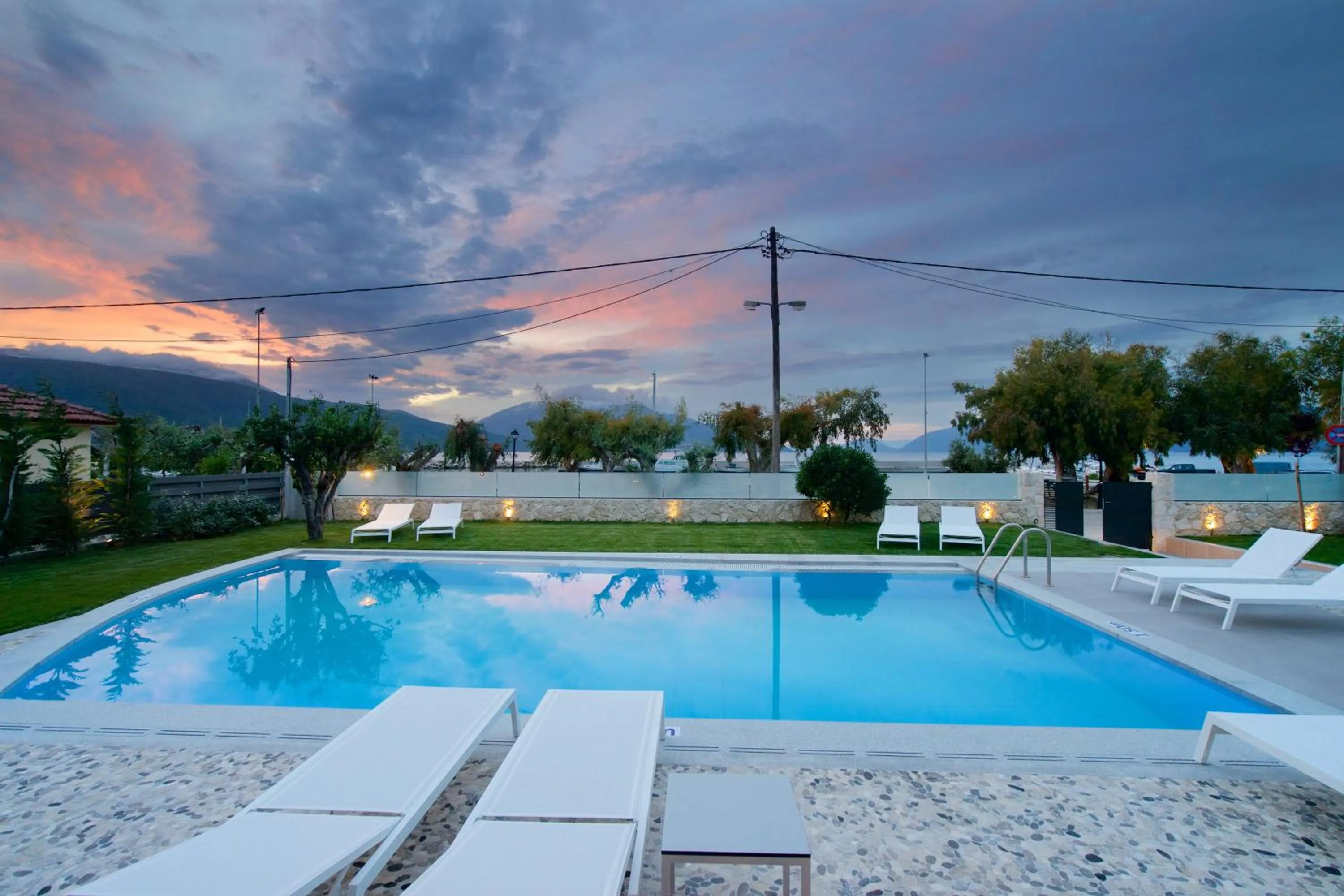 Swimming pool in Alancia Suites