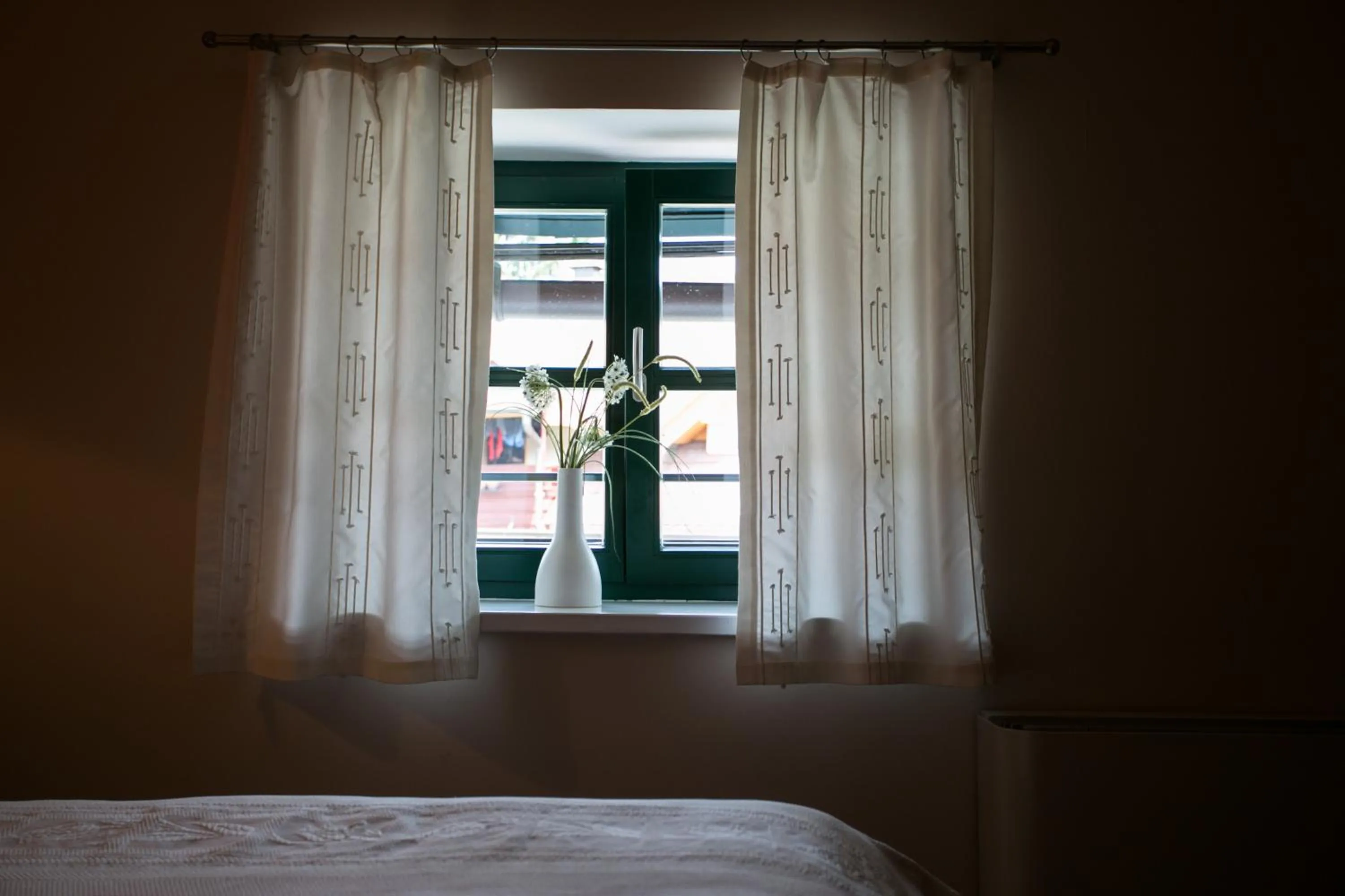 View (from property/room), Bed in Pri Žabarju Bed & Breakfast Ljubljana