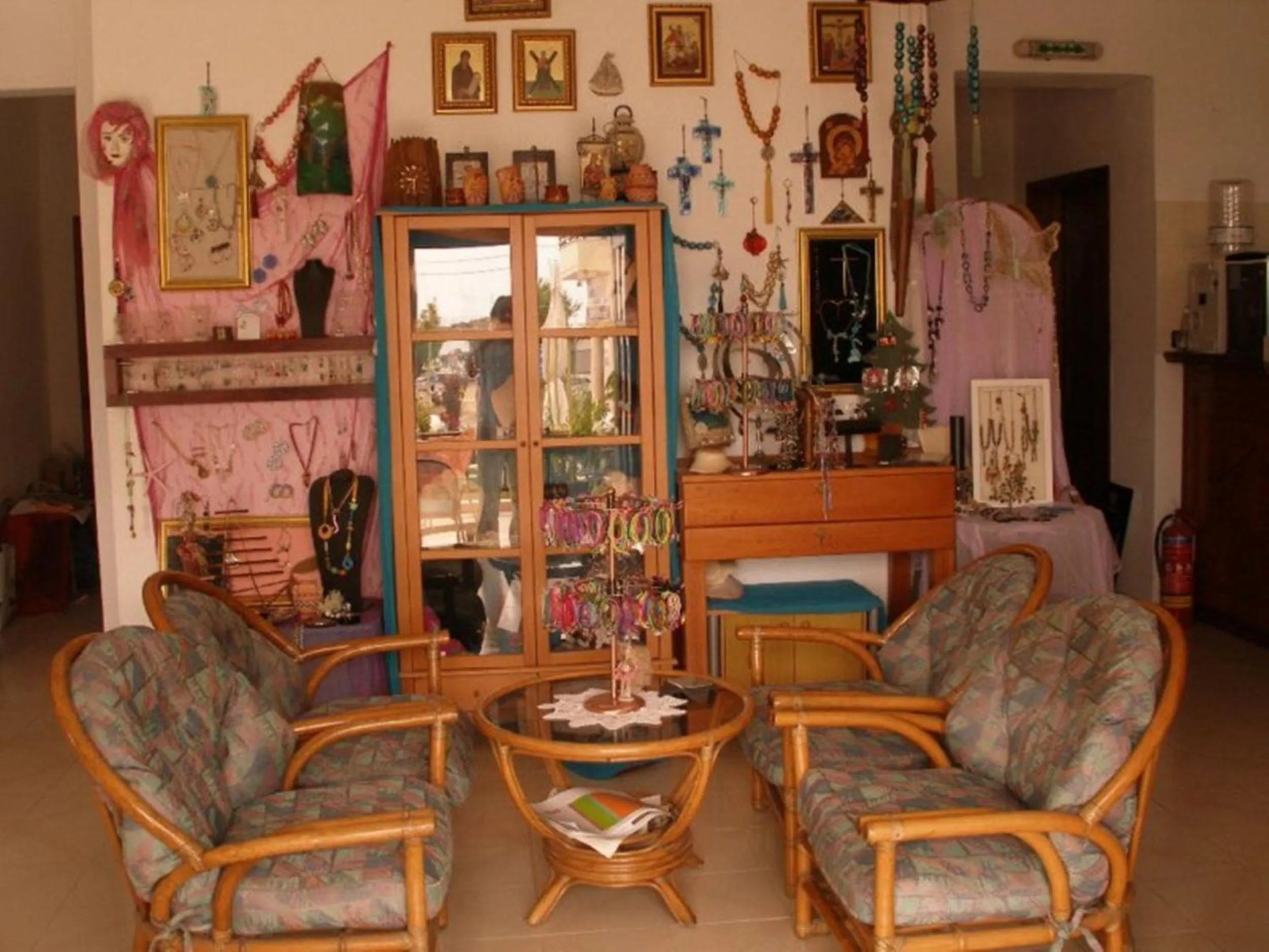 Lobby or reception in Hotel Alexandros