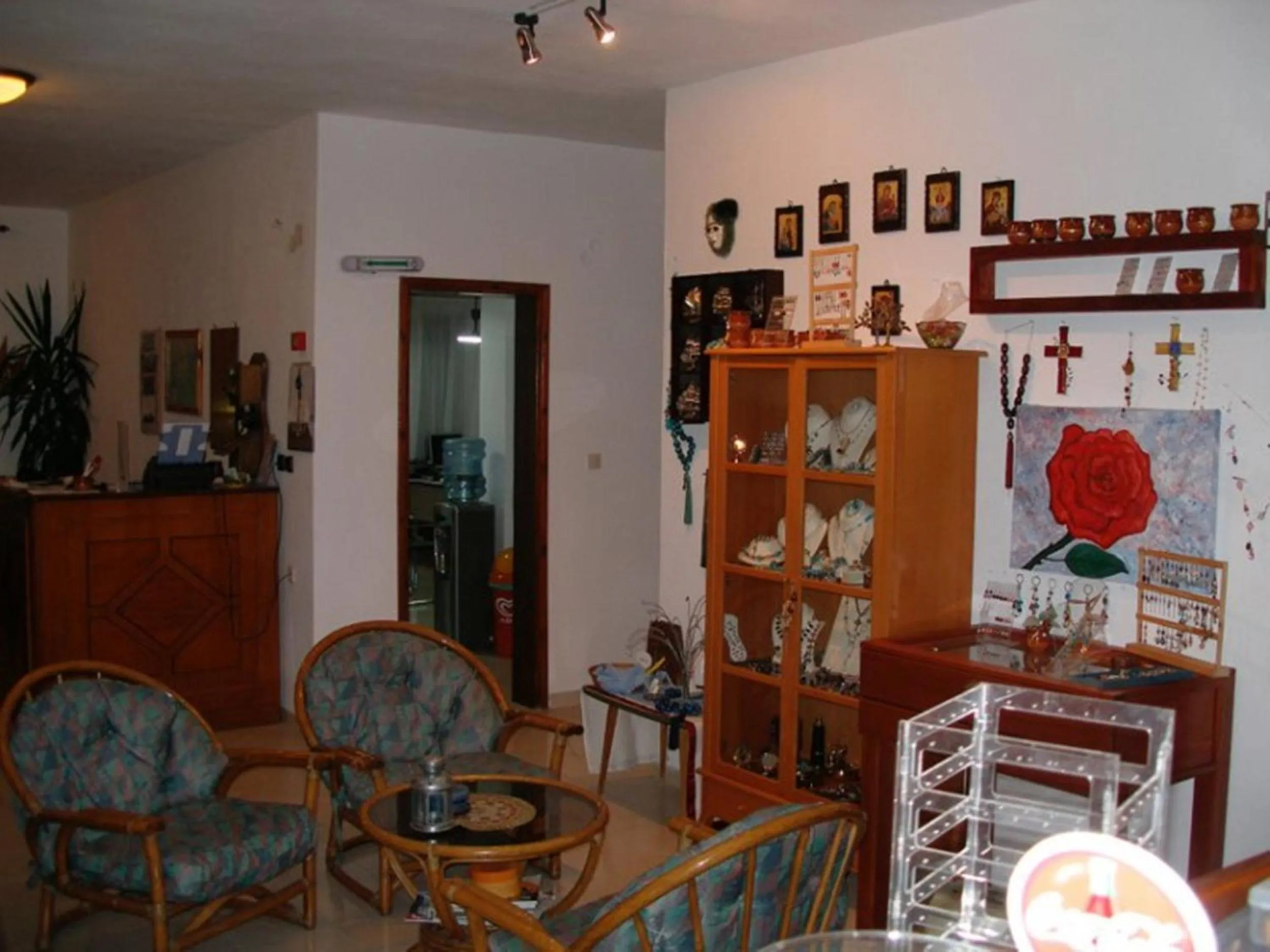 Decorative detail in Hotel Alexandros