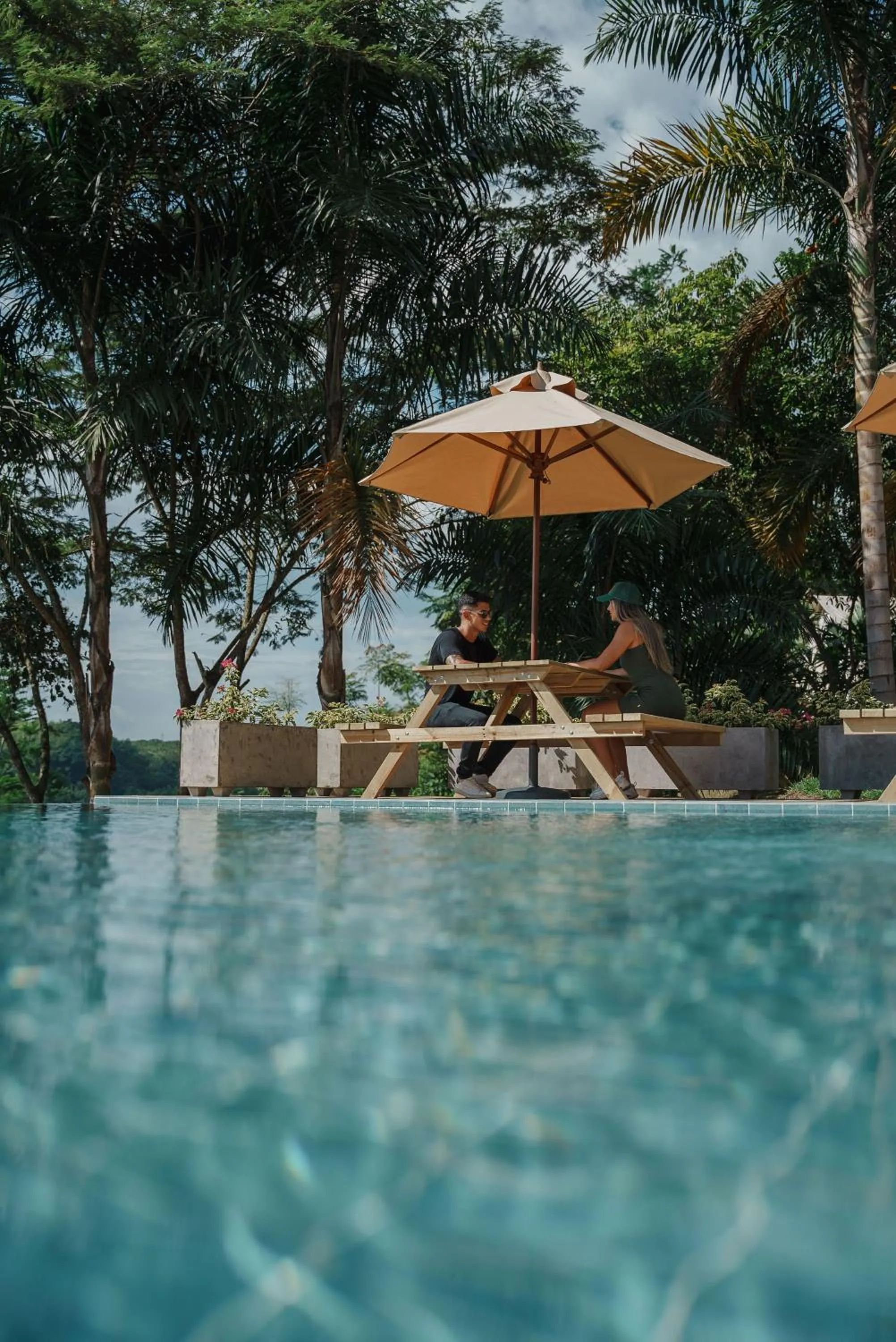 Swimming pool in Glamping Entre Rios