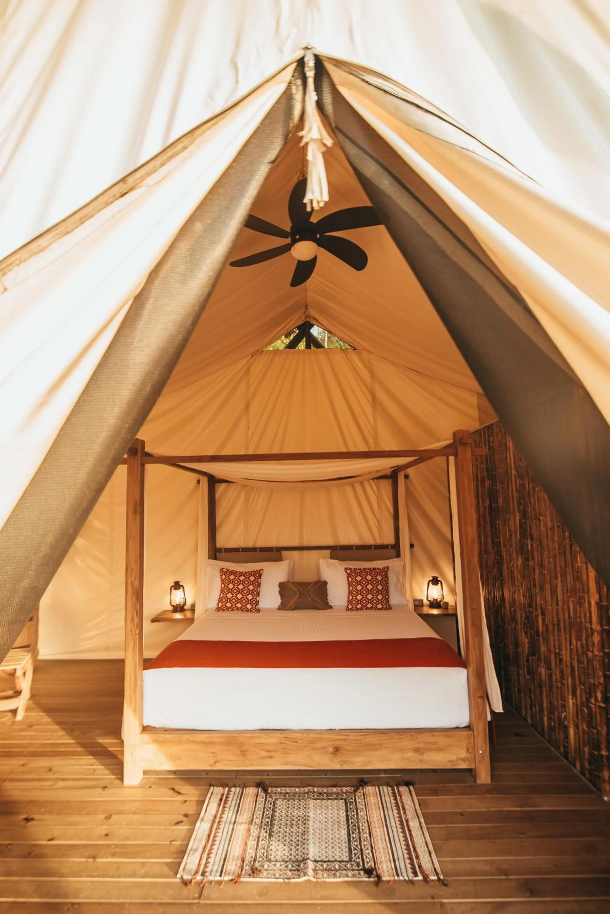 Bed in Glamping Entre Rios