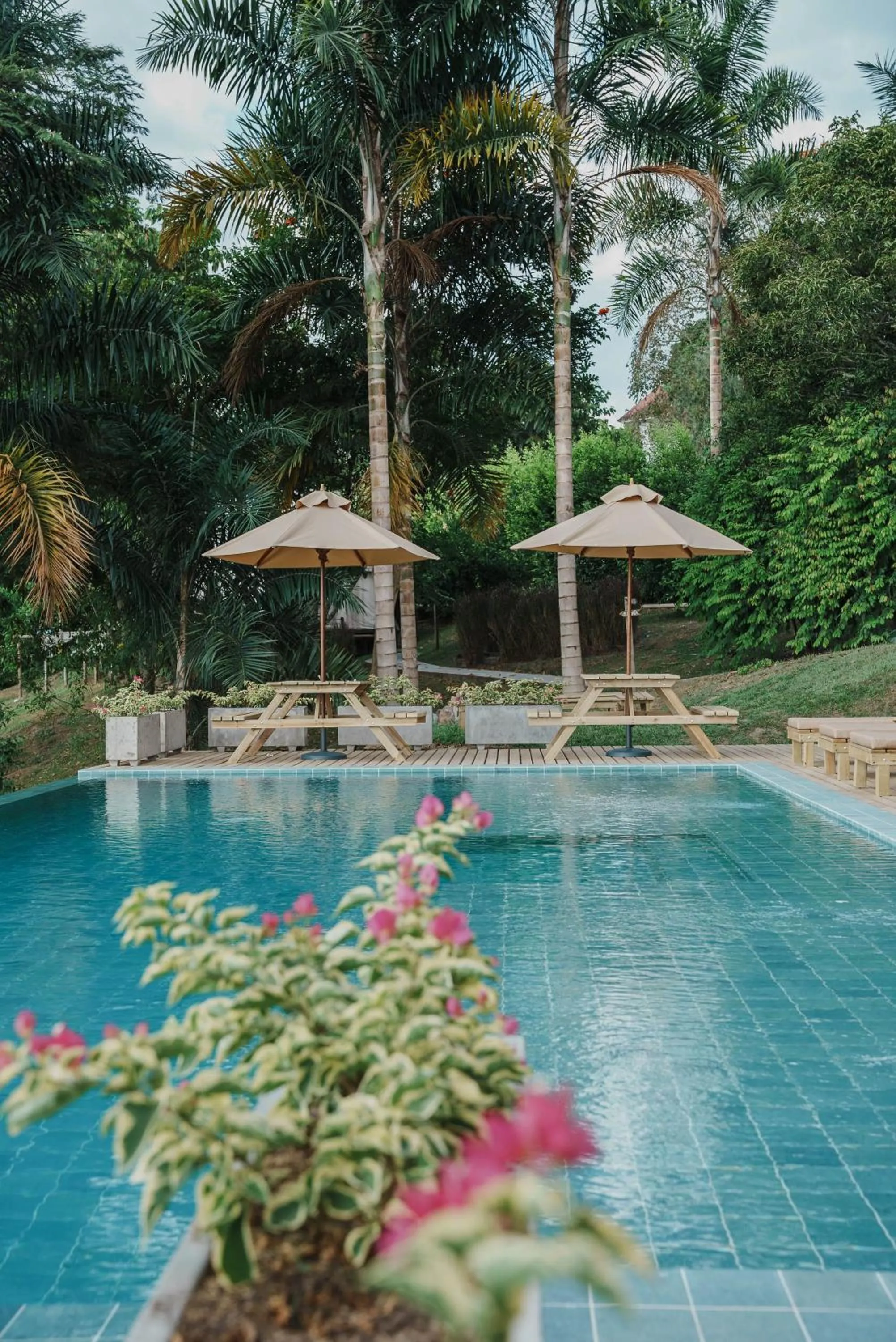 Pool view in Glamping Entre Rios