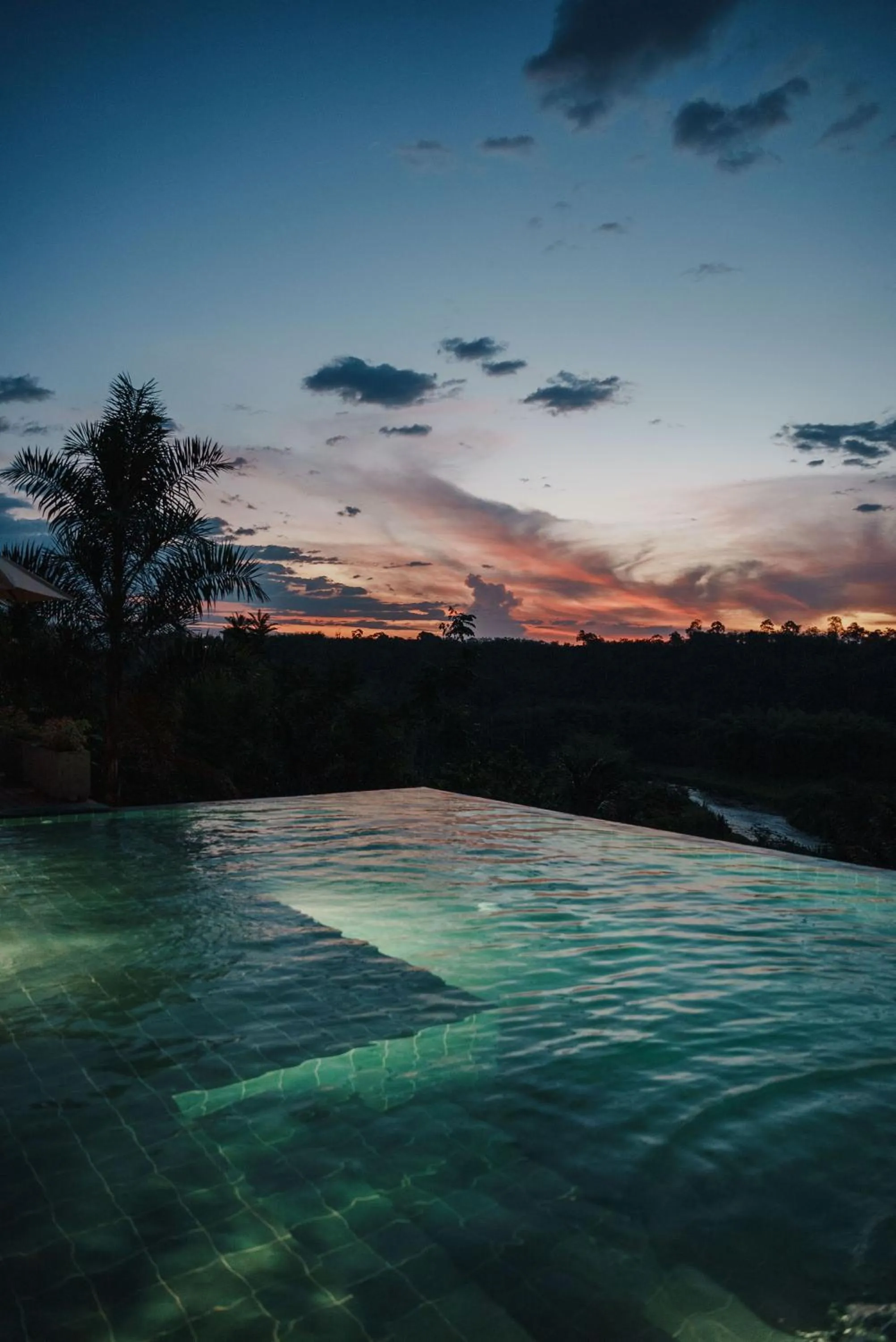 Pool view in Glamping Entre Rios