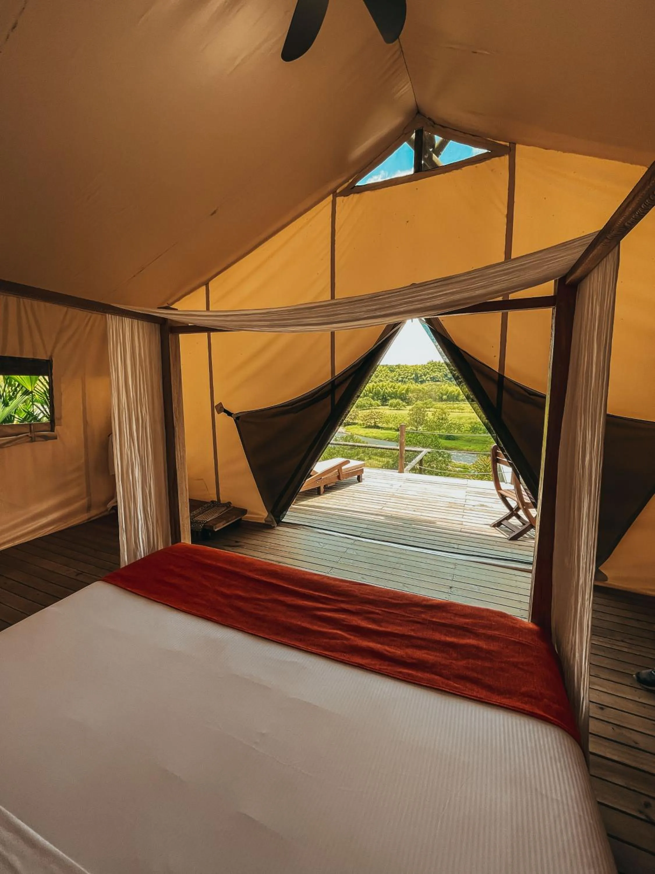 River view, Bed in Glamping Entre Rios