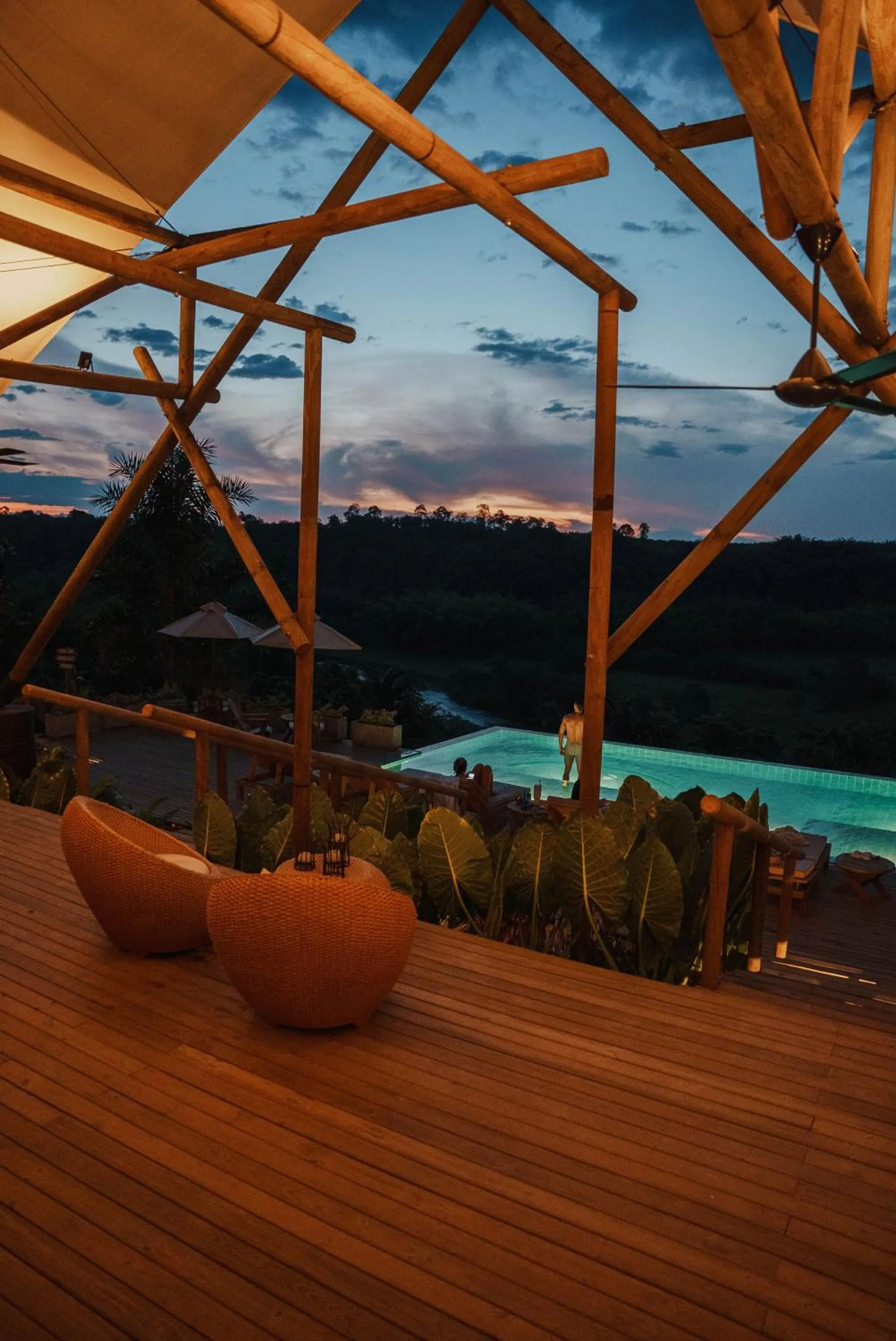 Natural landscape in Glamping Entre Rios